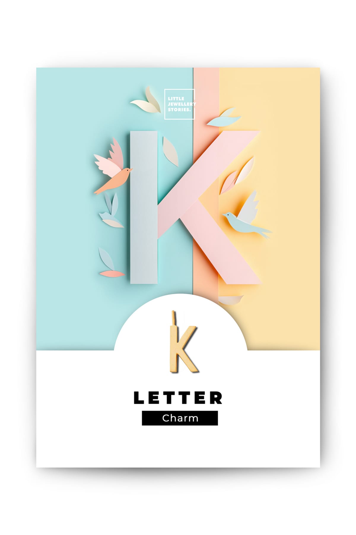 Anhänger Letter Charm K gold Anhänger Little Jewellery Stories
