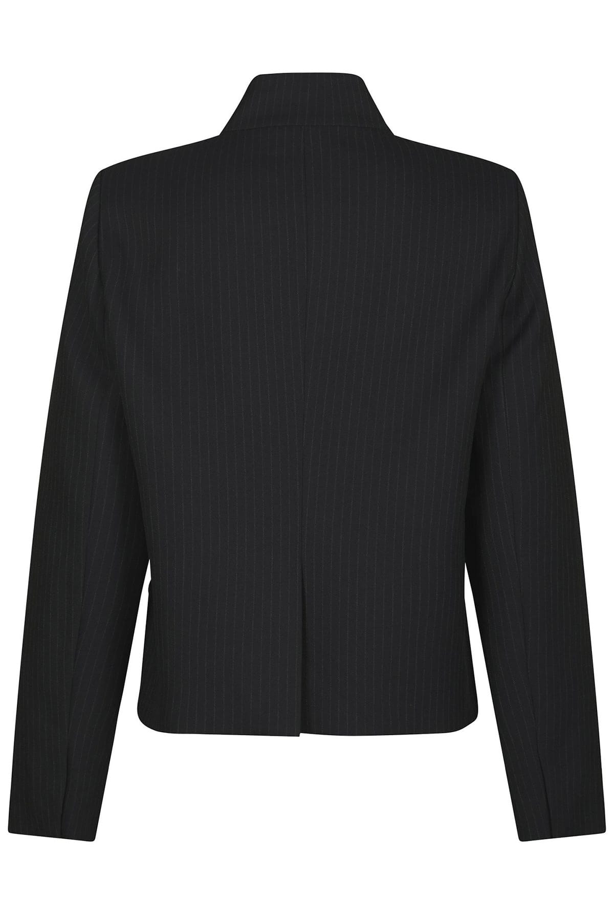 Blazer Tiria Slim Pinstripe Dark Navy Blazer Neo Noir