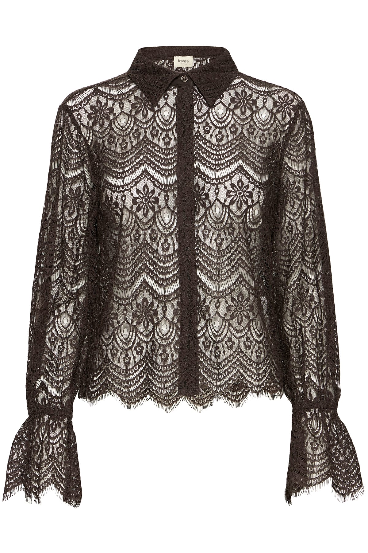 Bluse FRCATY SH 1 Chocolate Torte Bluse Fransa