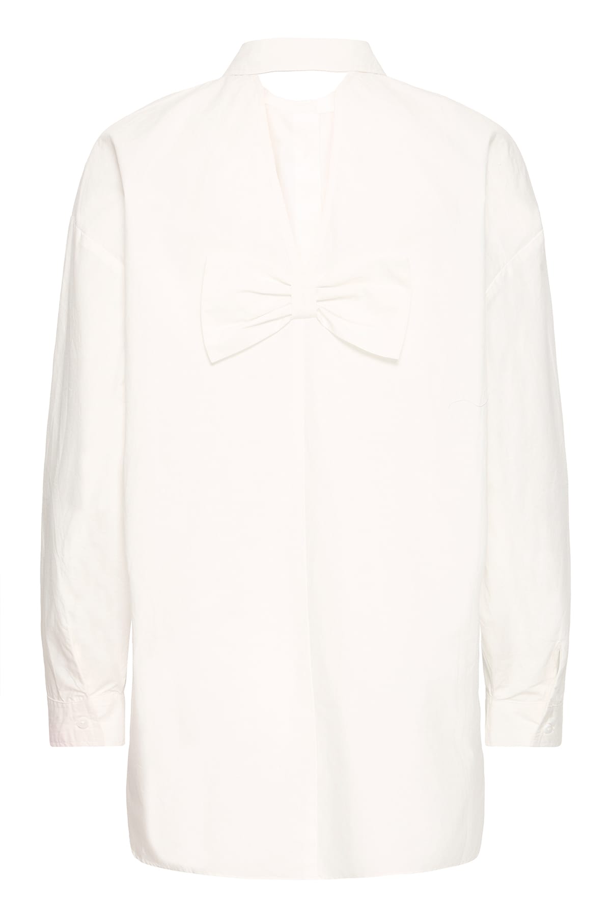 Bluse IHFUNILA SH Cloud Dancer Bluse ICHI