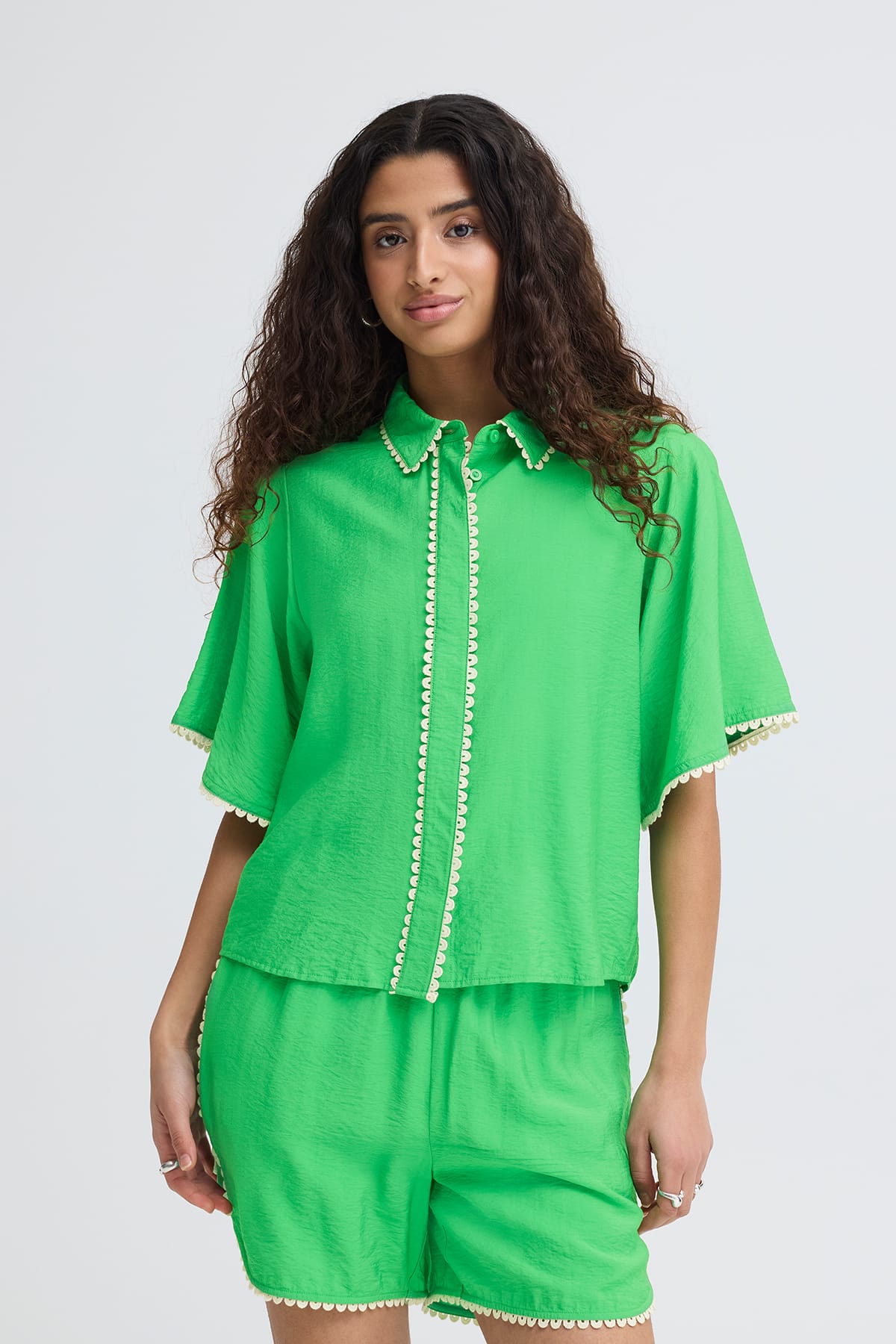 Bluse IHLENI SH Greenbriar Bluse ICHI