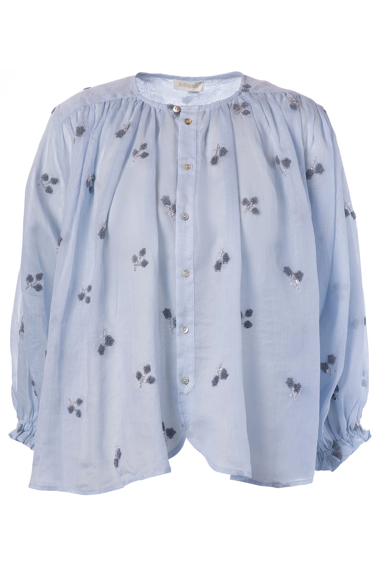 Bluse Maven blouse Pale blue Bluse JC Sophie