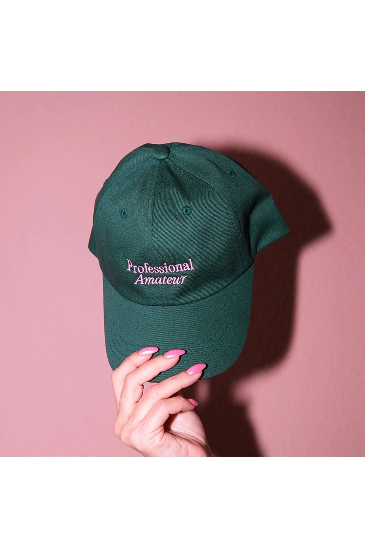 Cappie Professional Amateur grün rosa Cappie STUDIO CIAO