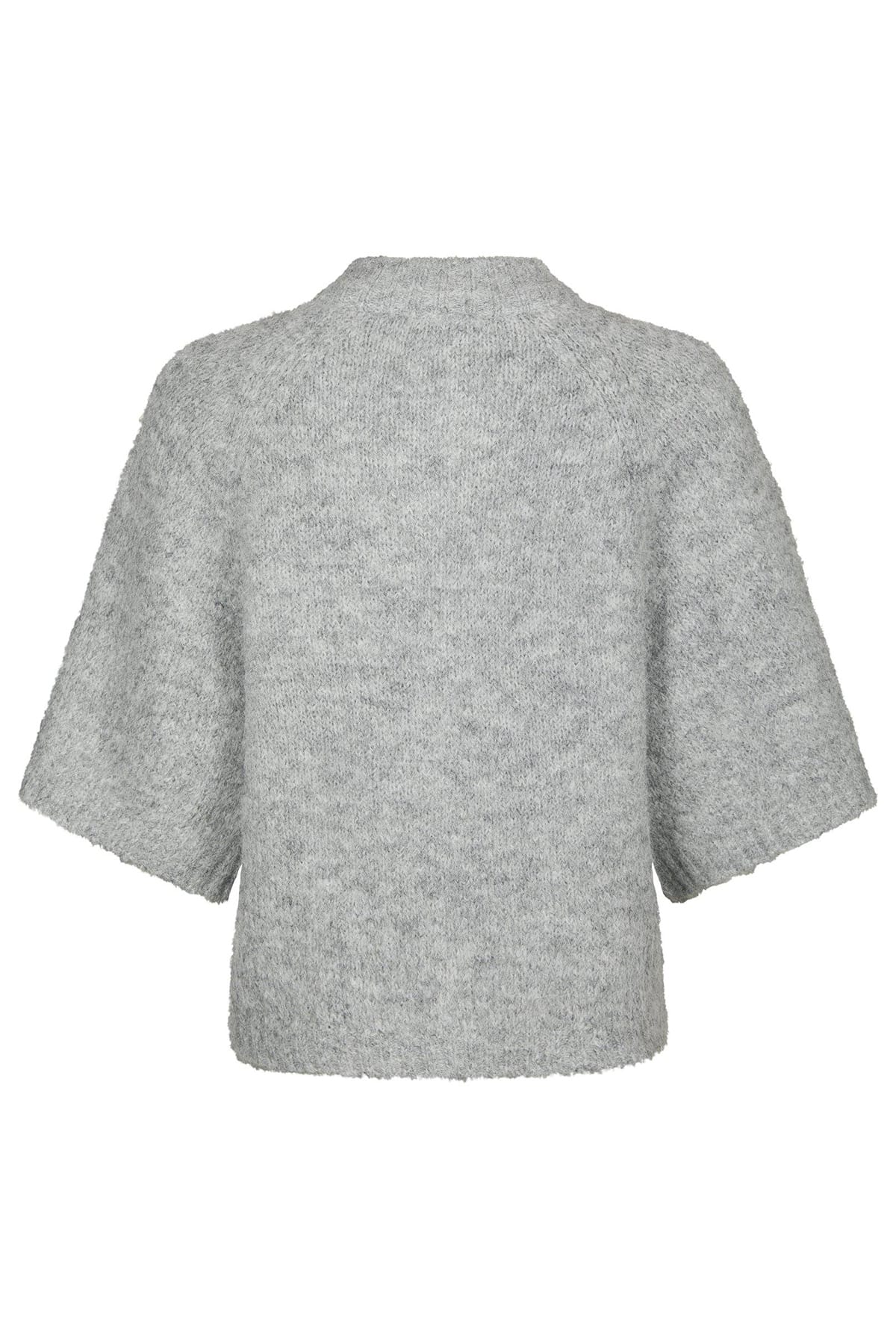 Cardigan Benuta Fluffy Knit Grey melange Cardigan Neo Noir