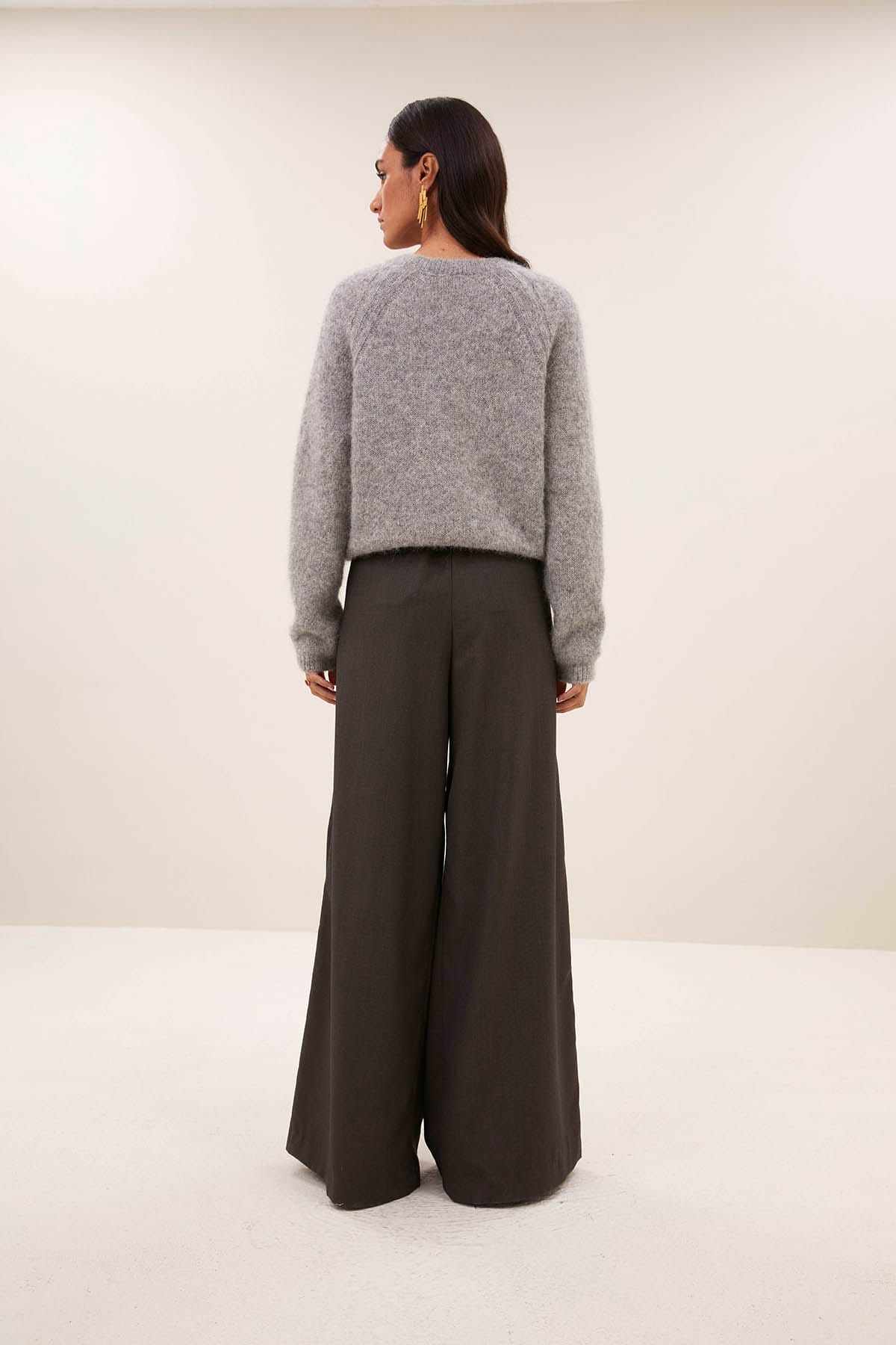 Cardigan falon grey melee Cardigan By Bar