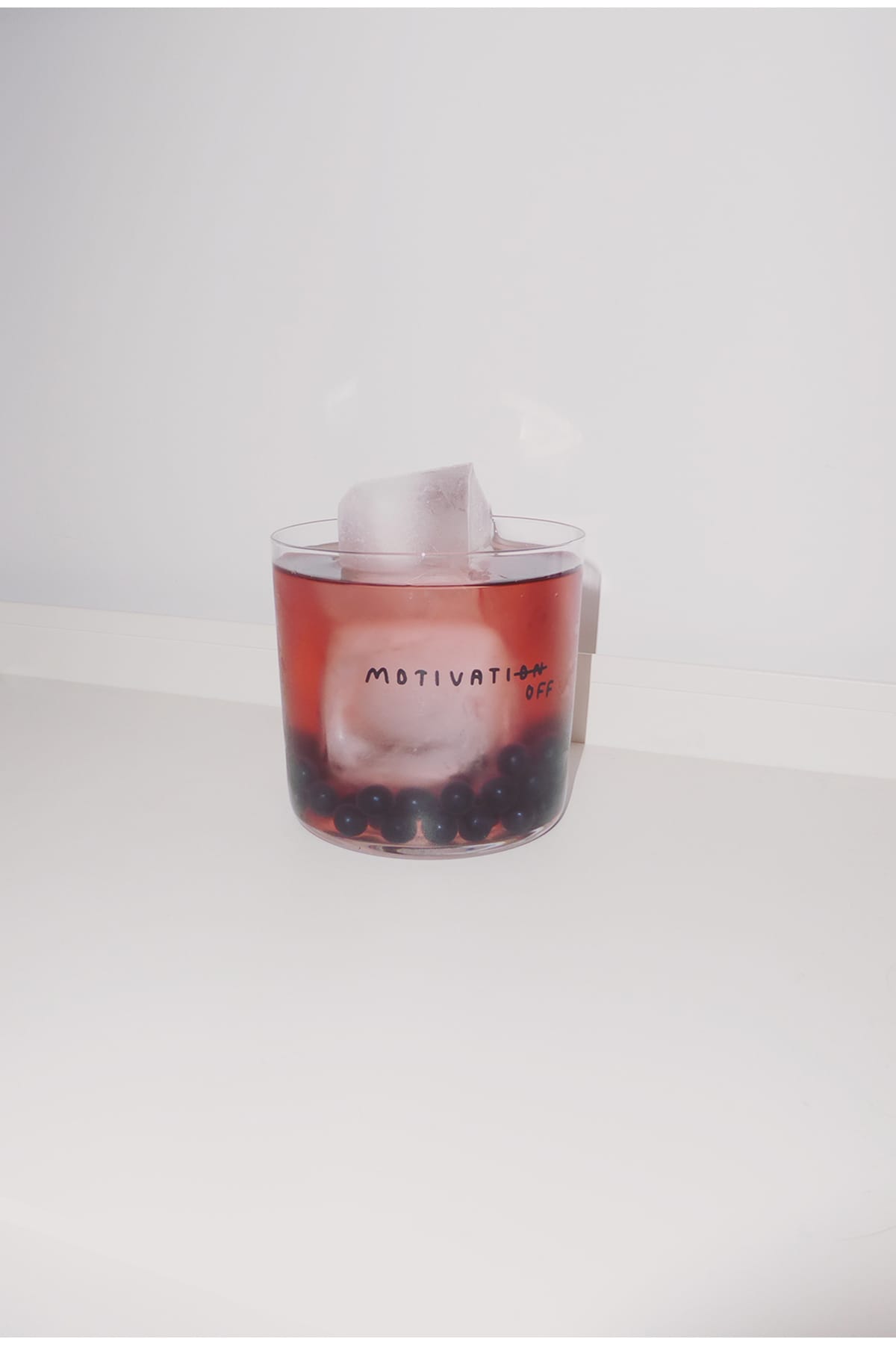 Glas Motivatioff Glas YAHYA STUDIO