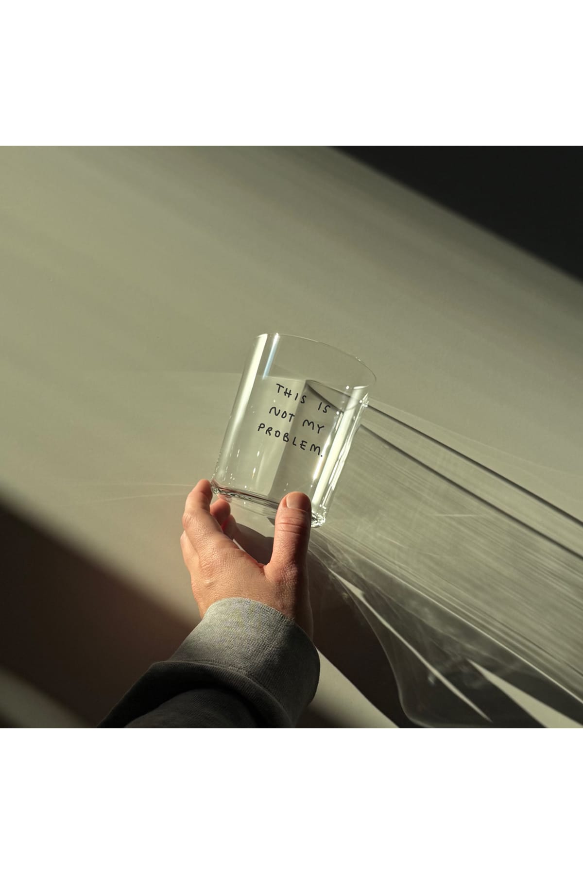 Glas Not my Problem (Large) Glas YAHYA STUDIO