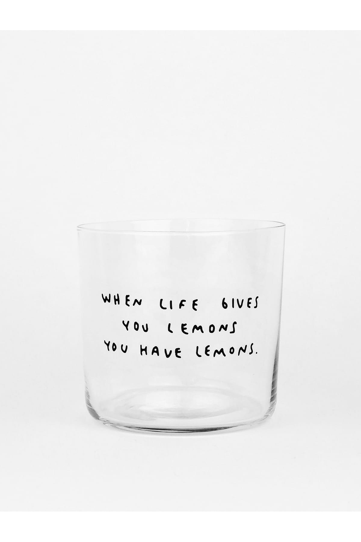 Glas When life gives you lemons Glas YAHYA STUDIO