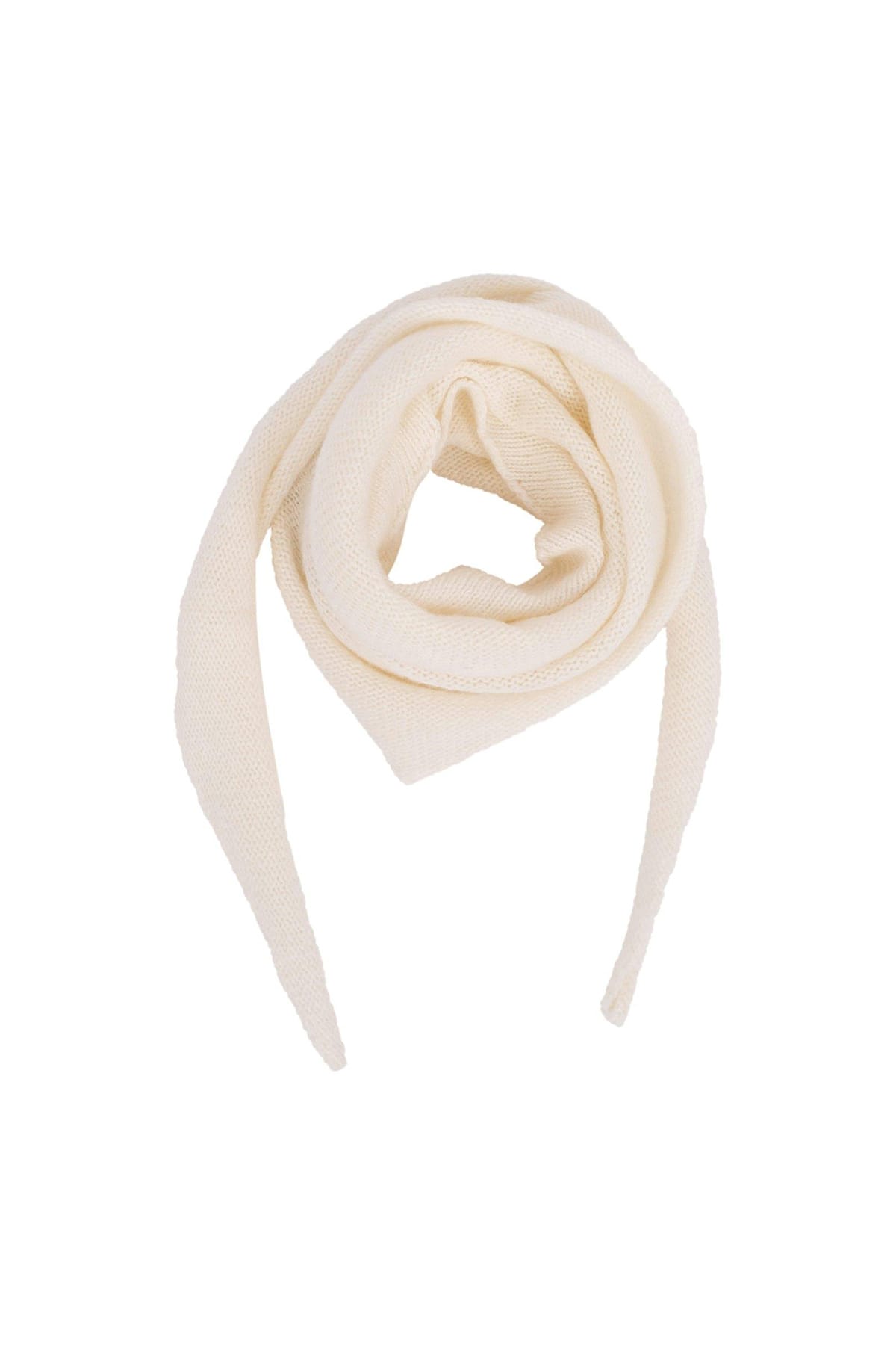 Halstuch Misty Knit Scarf Off White Halstuch Neo Noir