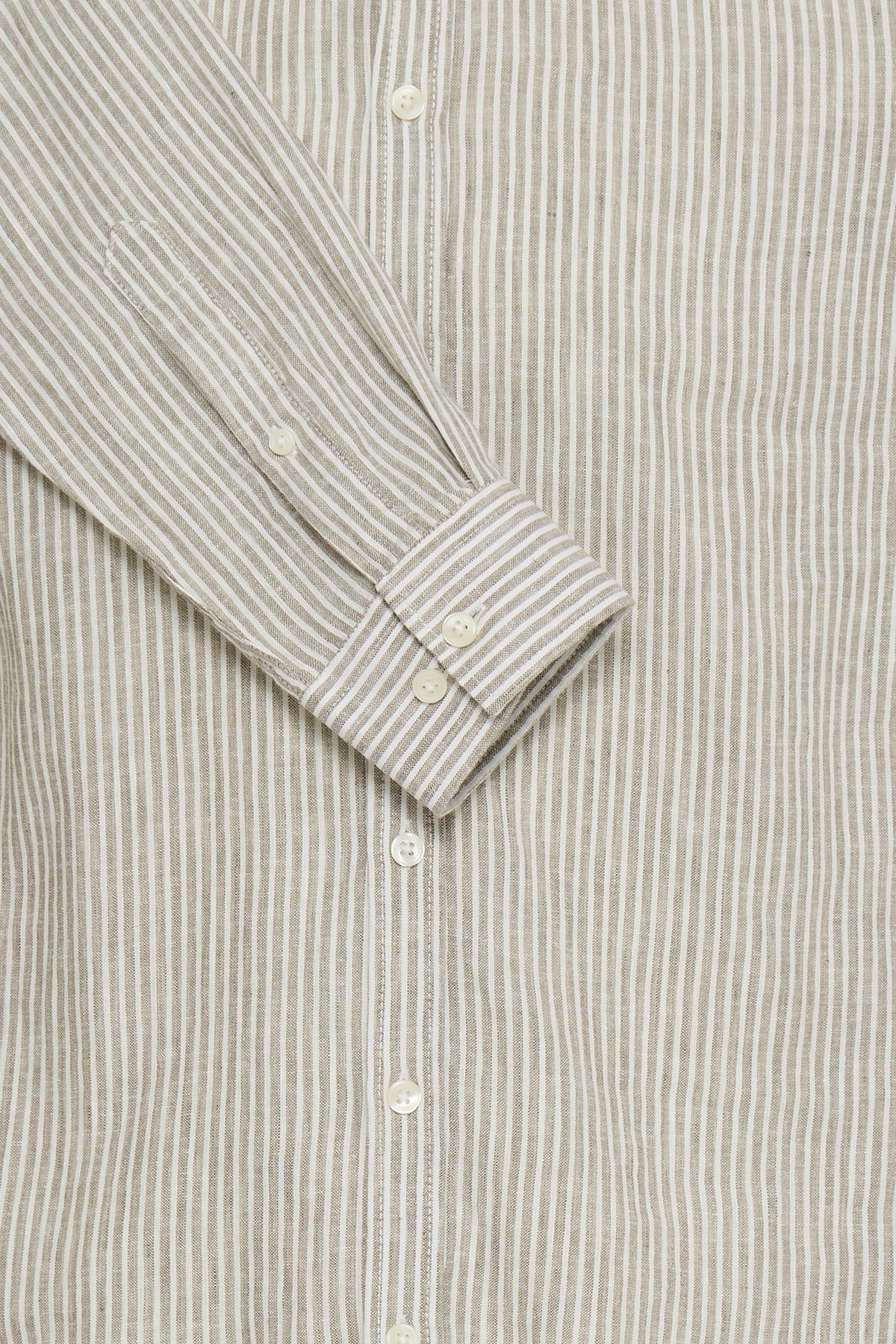 Hemd CFESTRUP LS LINEN MIX SHIRT Mermaid Melange Hemd Casual Friday