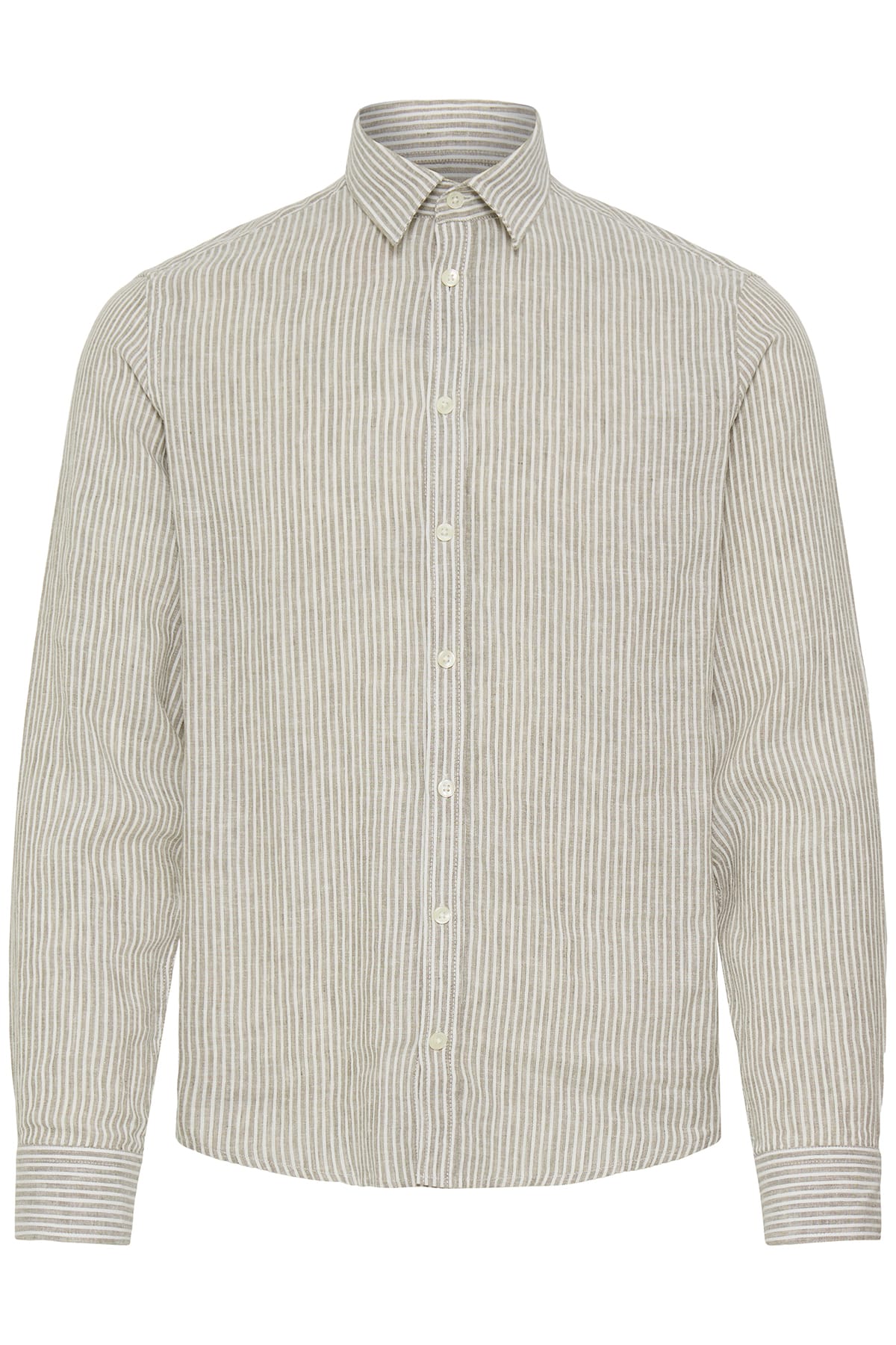 Hemd CFESTRUP LS LINEN MIX SHIRT Mermaid Melange Hemd Casual Friday