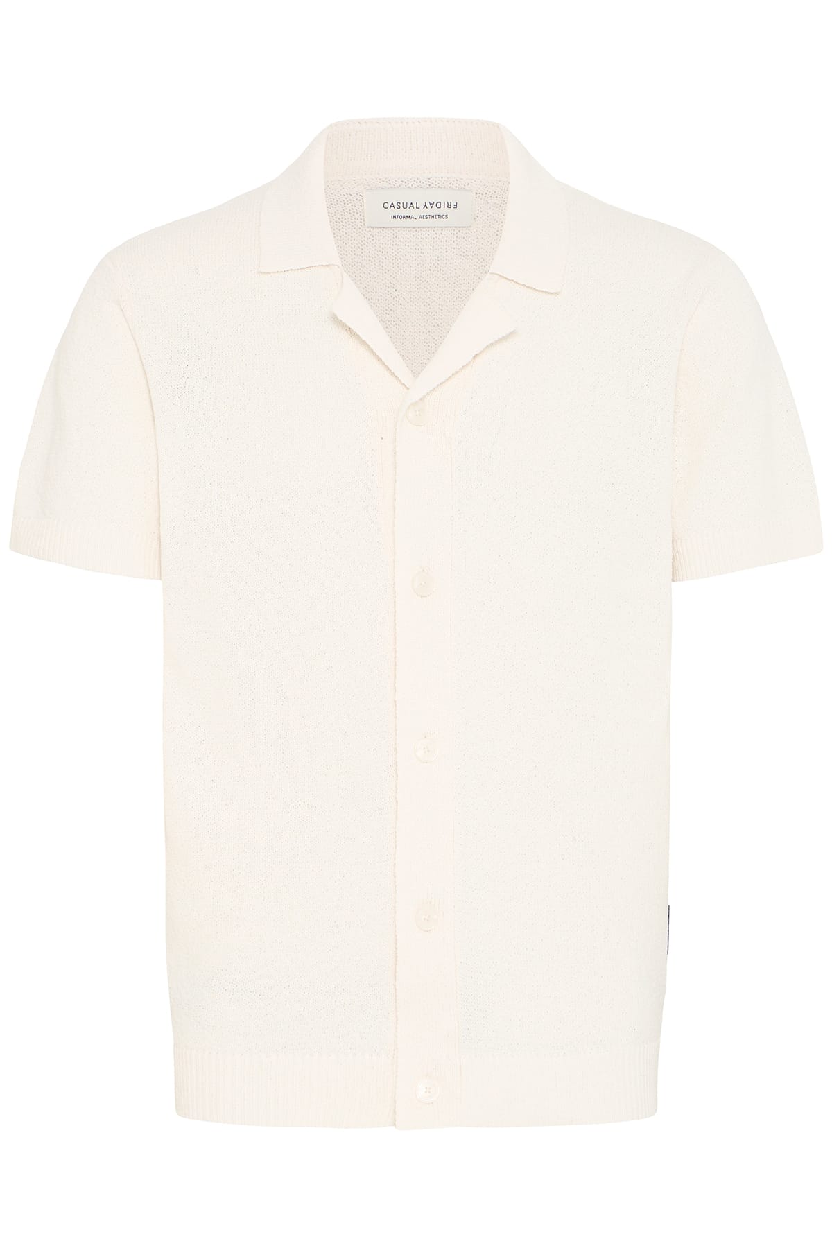 Hemd CFLINDHOLM SS RESORT KNIT Jet Stream Hemd Casual Friday