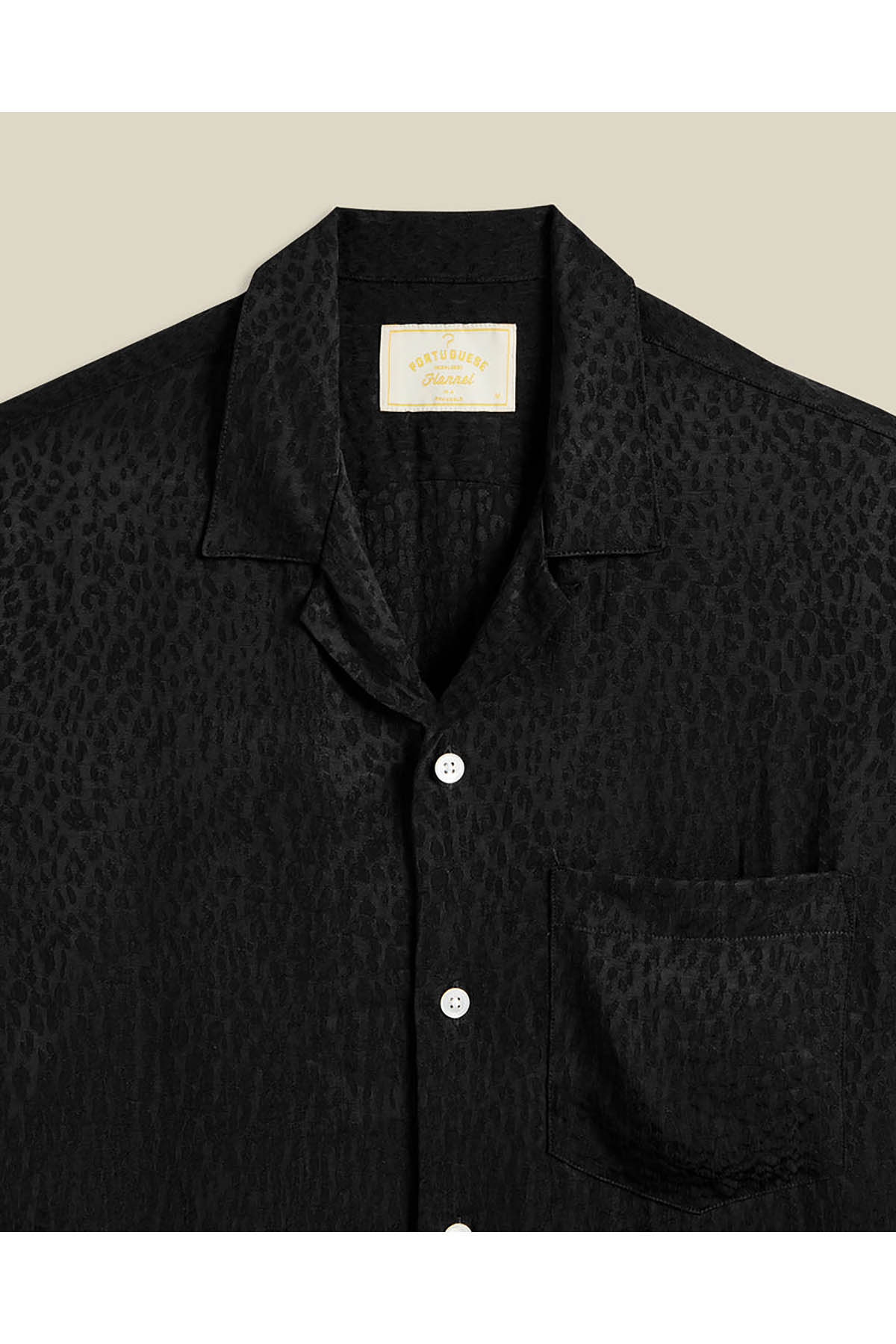 Hemd Fingerprint Black Hemd Portuguese Flannel