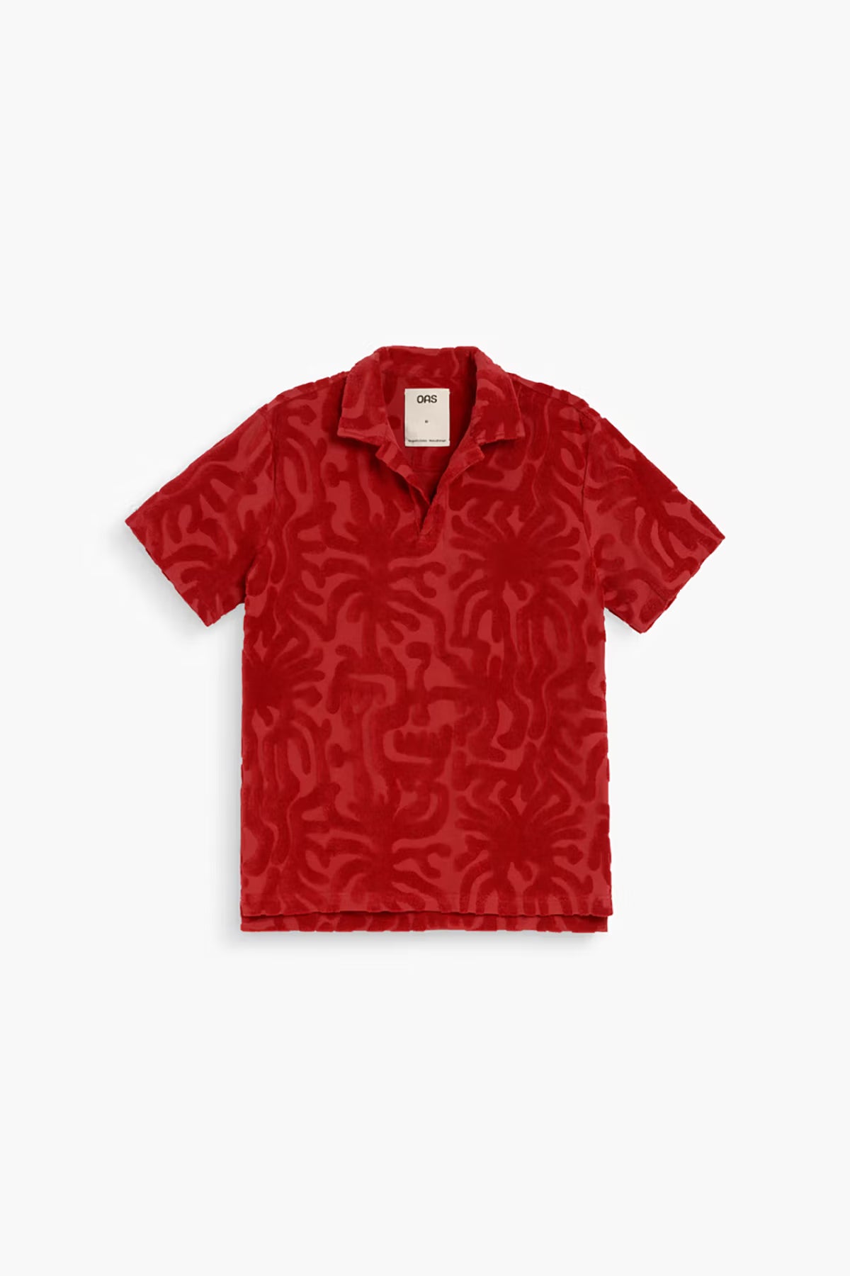 Hemd Loefy Polo Red Hemd OAS