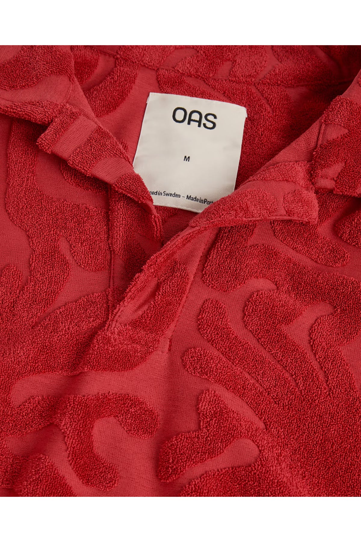 Hemd Loefy Polo Red Hemd OAS