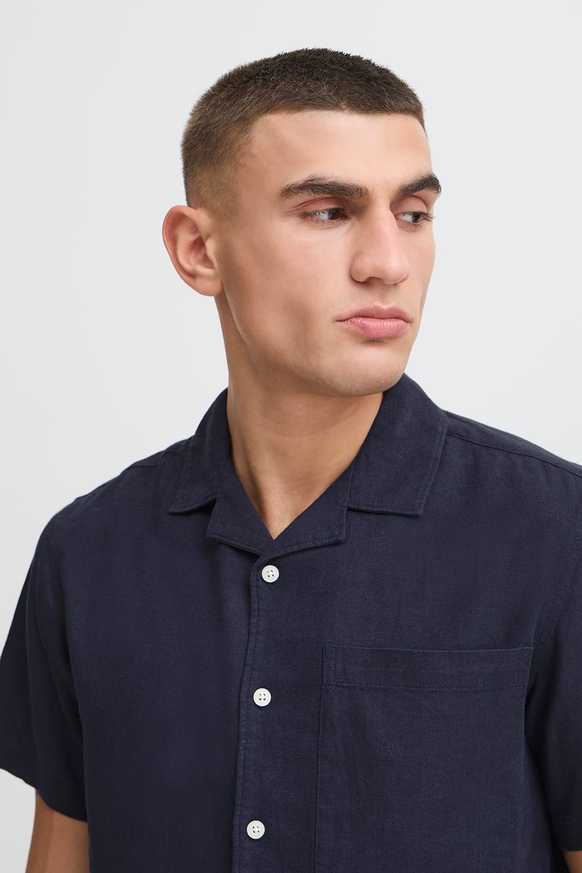 Hemd SDALLAN CUBA Insignia Blue Hemd Solid