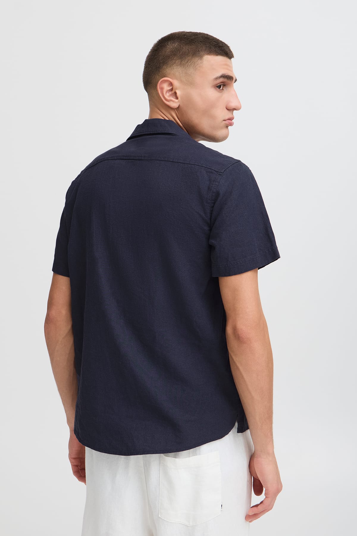 Hemd SDALLAN CUBA Insignia Blue Hemd Solid