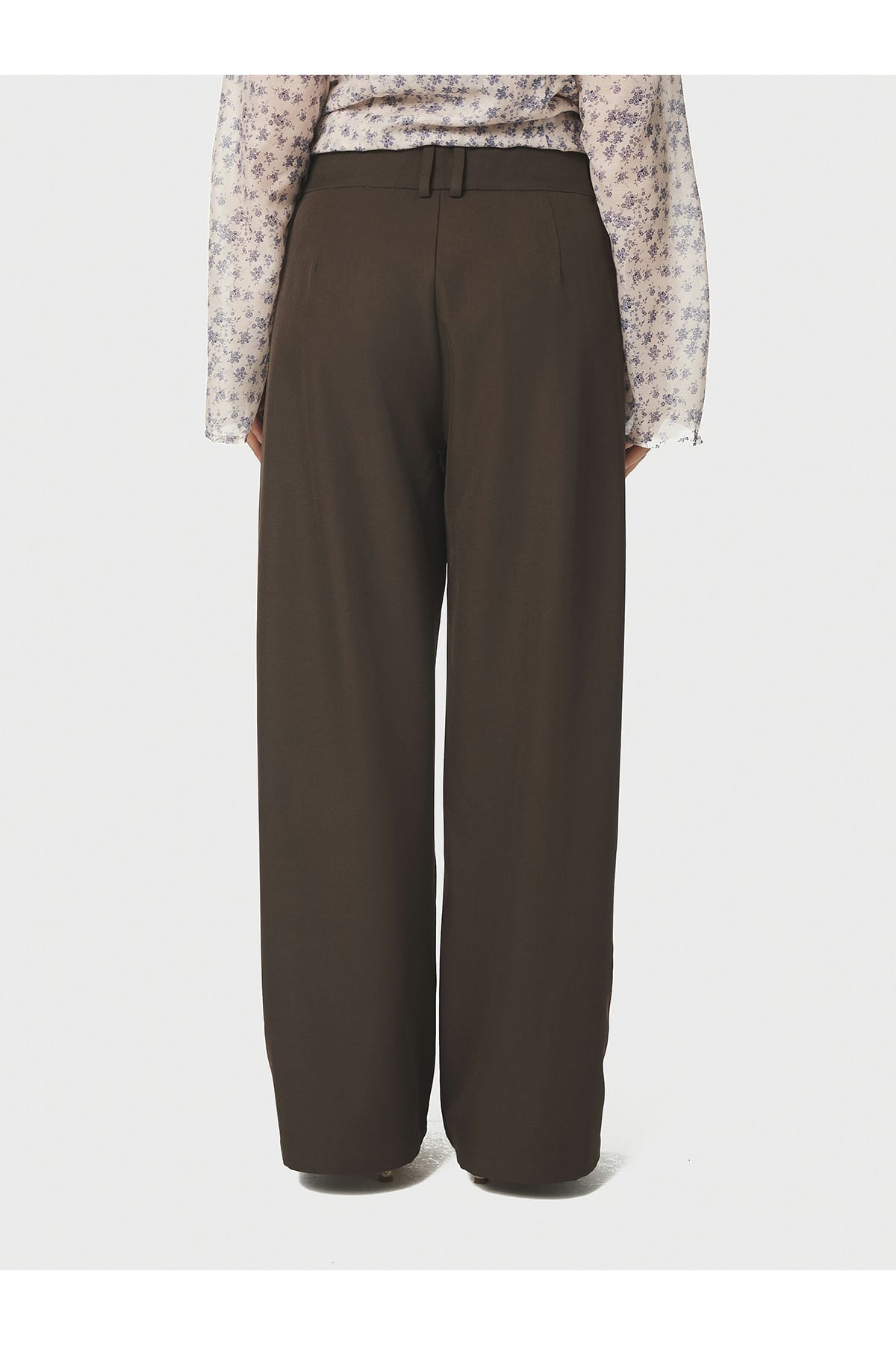 Hose Essiall Structure Dark brown Hose Neo Noir