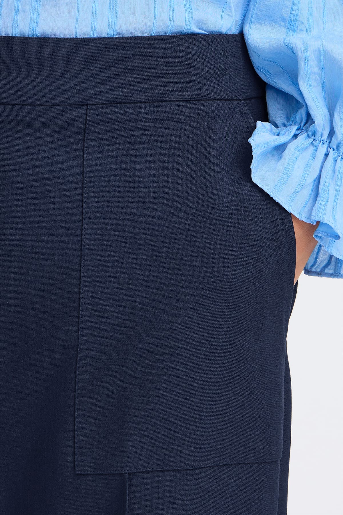 Hose FRABIGAIL PA 6 Navy Blazer Melange Hose Fransa