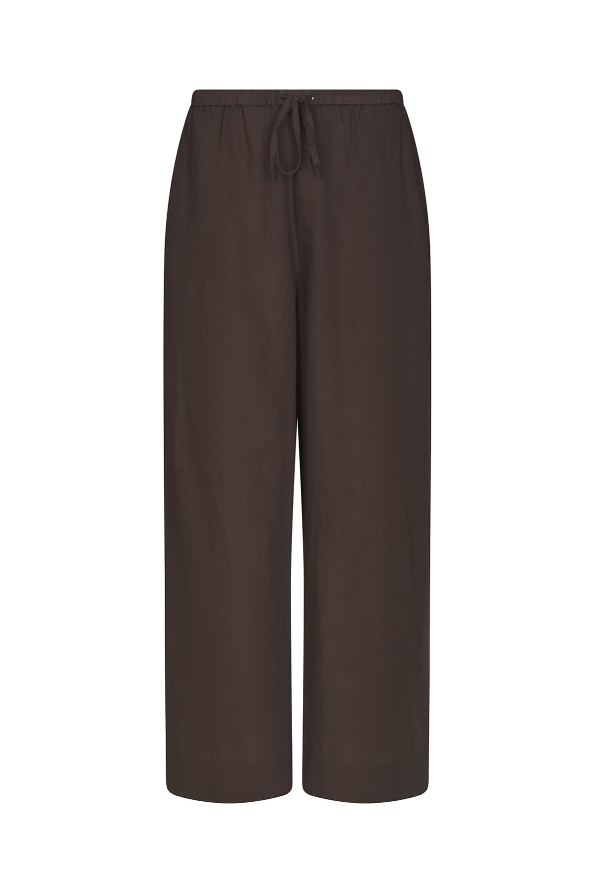 Hose Heifa Linen Pants Dark brown Hose Neo Noir