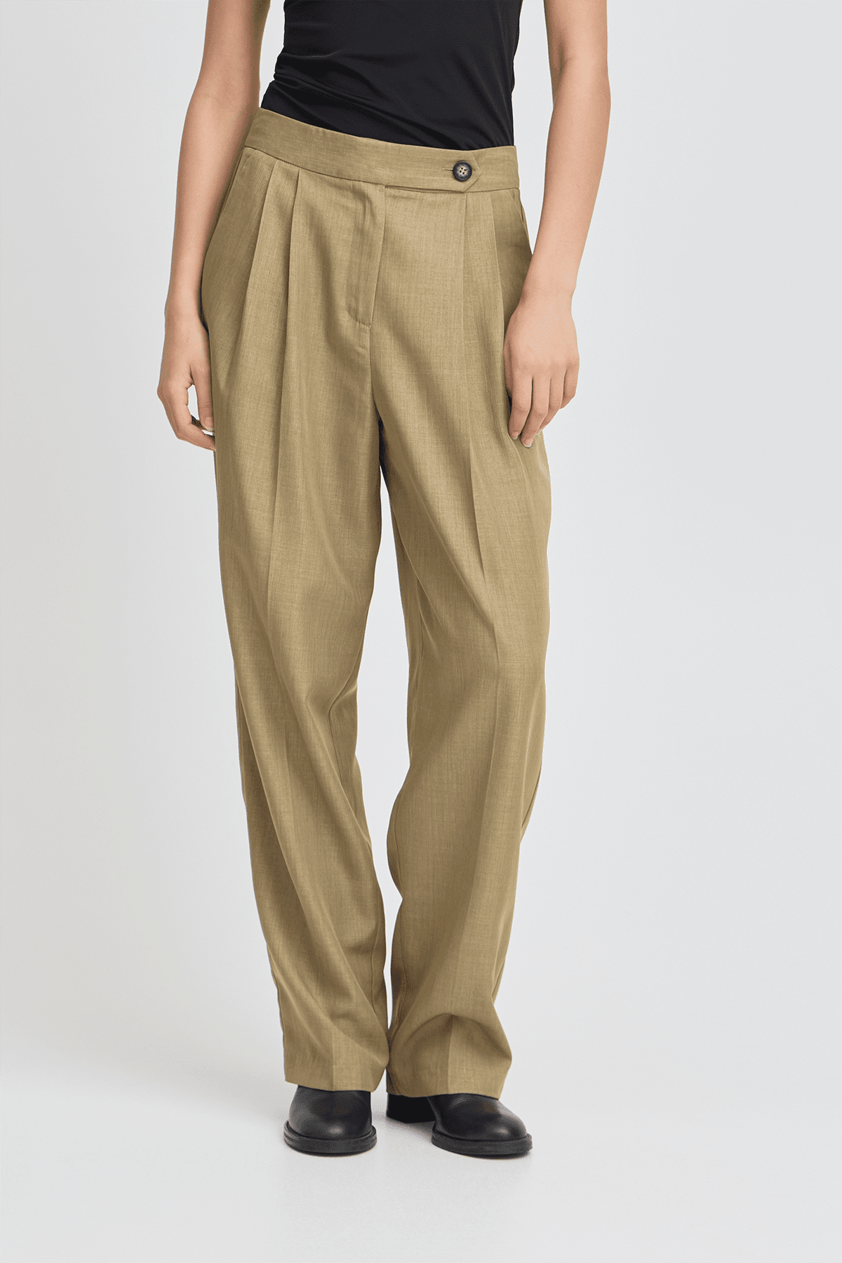 Hose IHEZOLA PA DUSKY GREEN MELANGE Hose ICHI