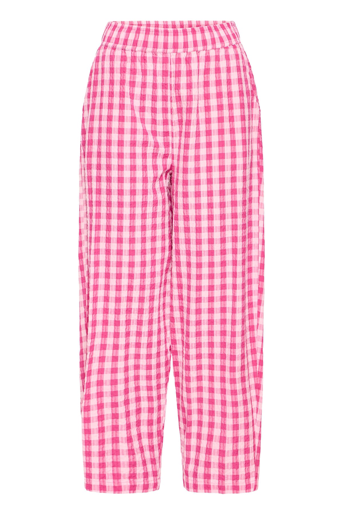 Hose IHFELICA PA VERY BERRY/PINK CHECK Hose ICHI