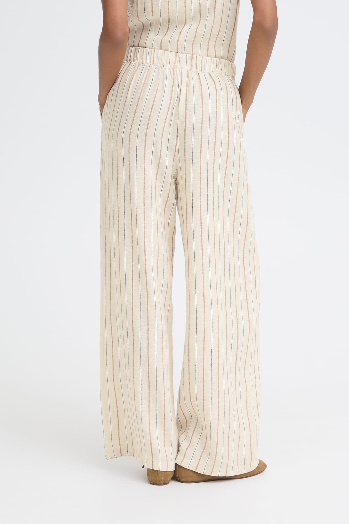 Hose IHLINNO PA4 BROWN STRIPE Hose ICHI