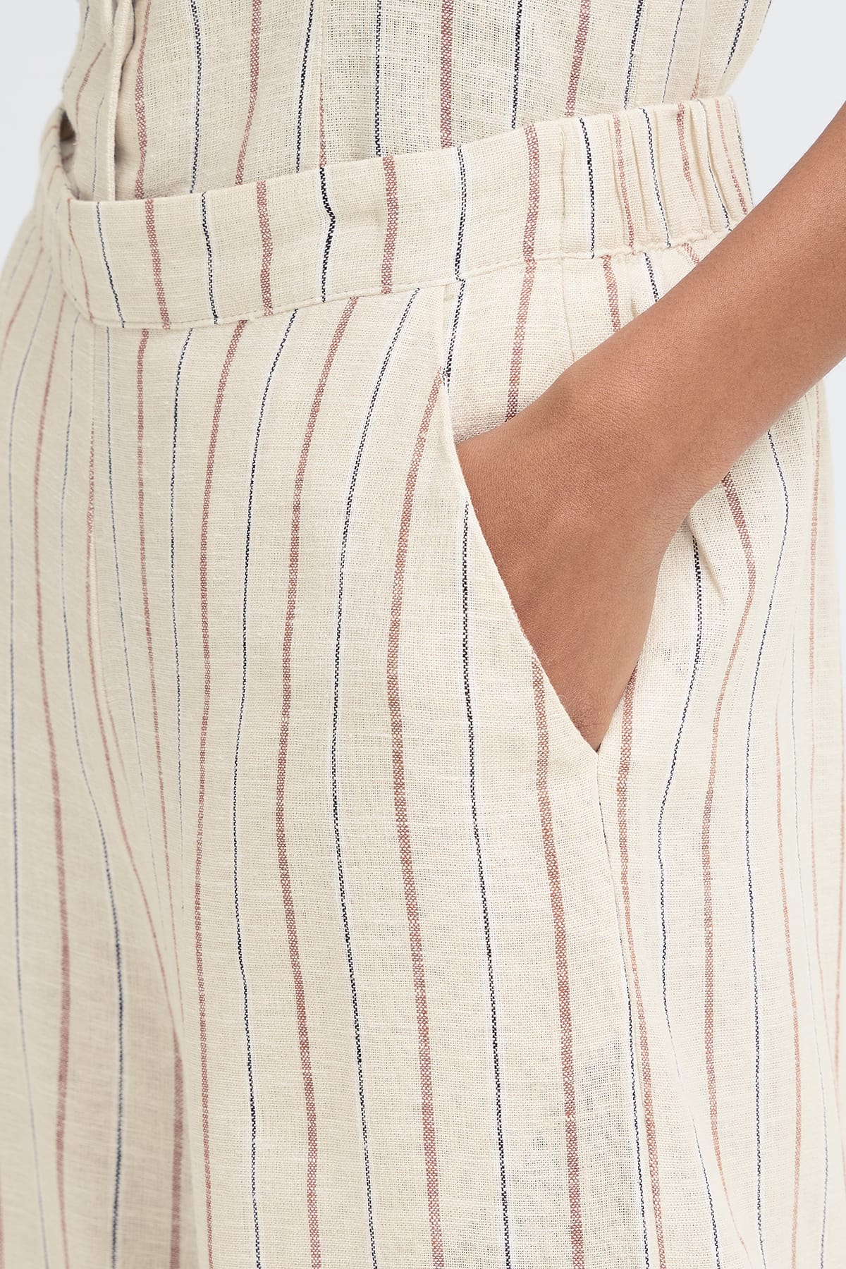 Hose IHLINNO PA4 BROWN STRIPE Hose ICHI