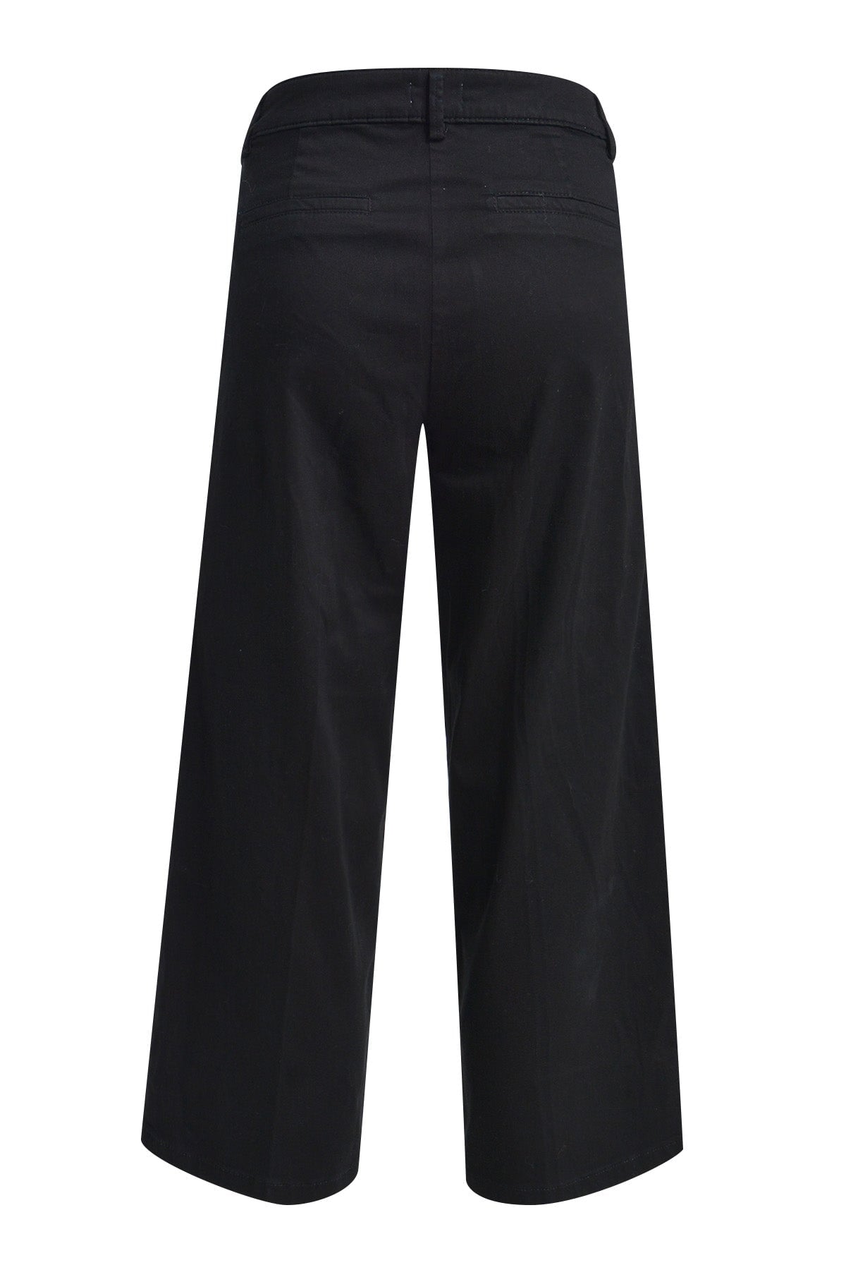 Hose pleated denim w/ french pockets black Hose Milano