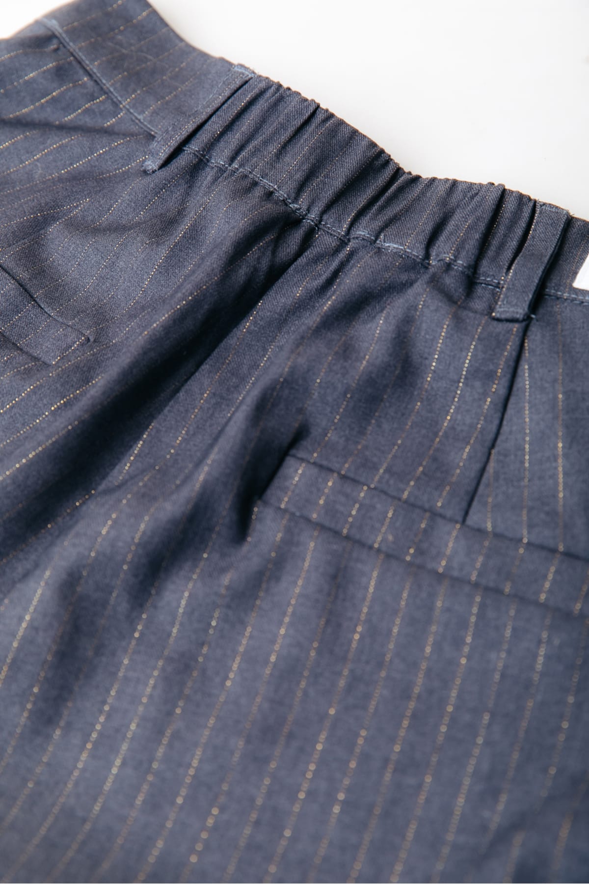 Hose Rus Lurex Pinstripe Dark Grey Hose Colourful Rebel