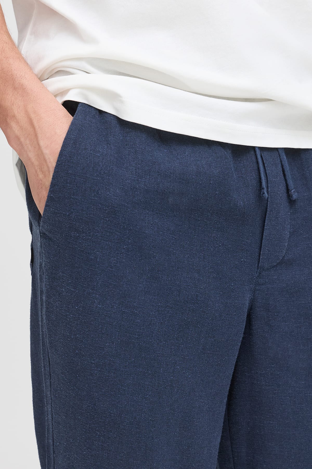 Hose SDALANN ALLAN ELASTI Insignia Blue Hose Solid
