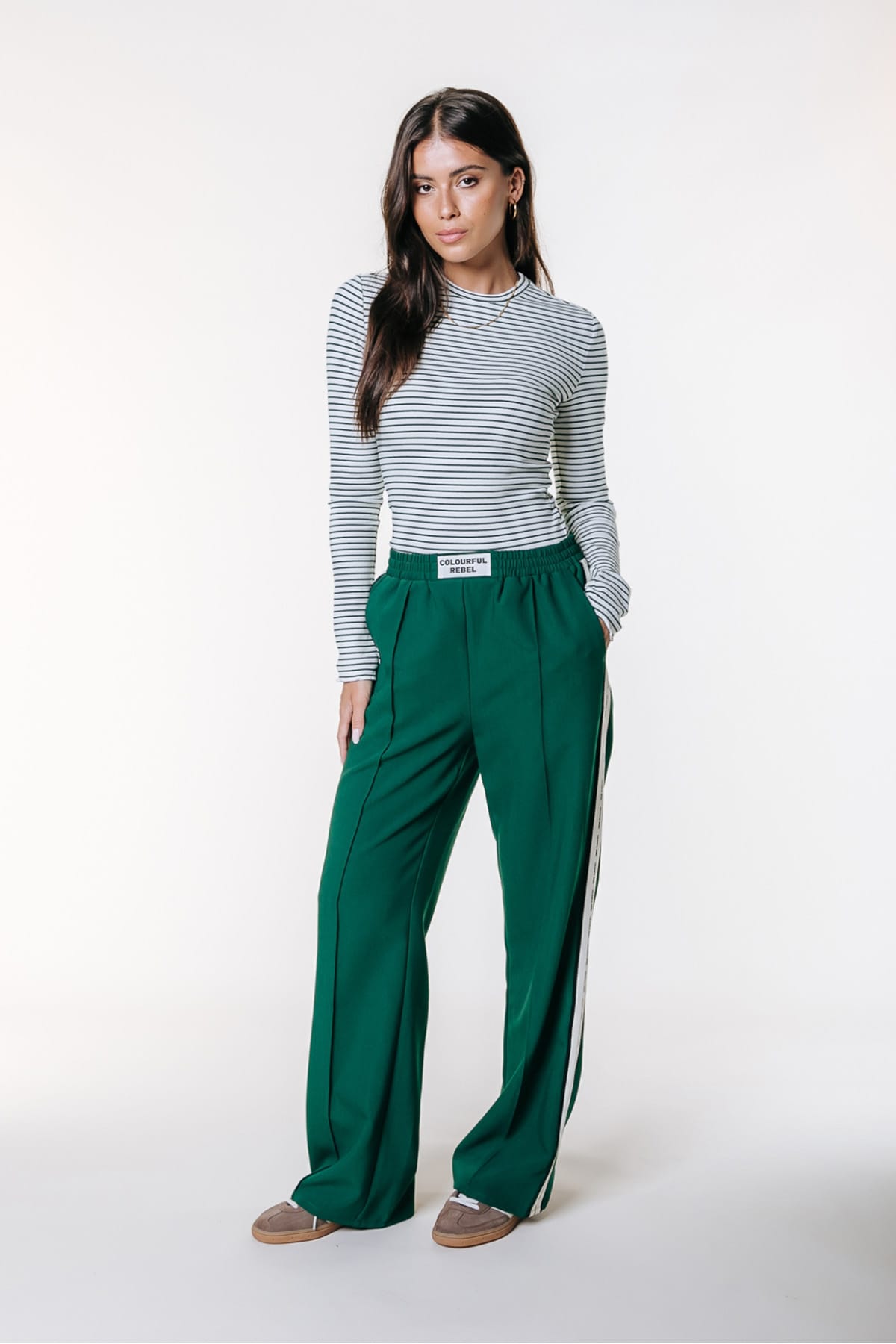 Hose Vella Sport Green Hose Colourful Rebel