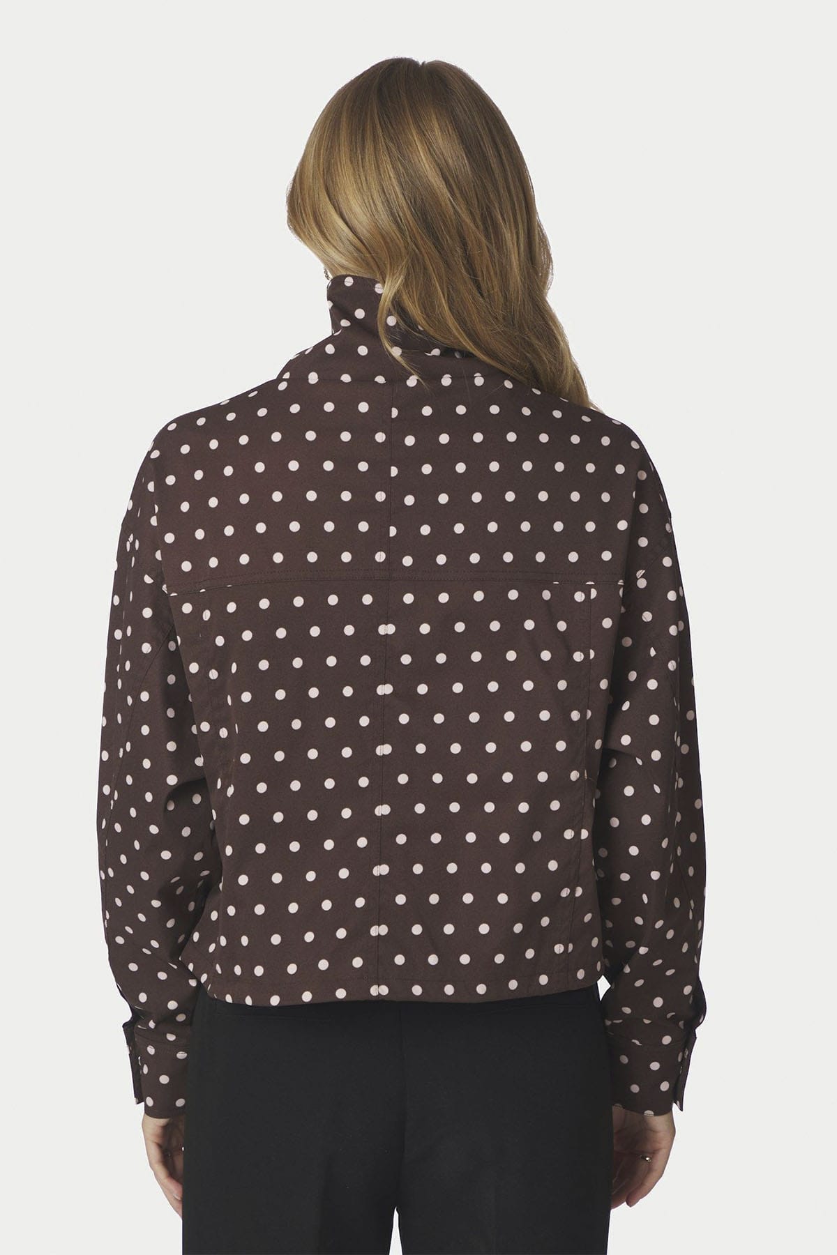 Jacke Callisa Dot Brown Jacke Neo Noir