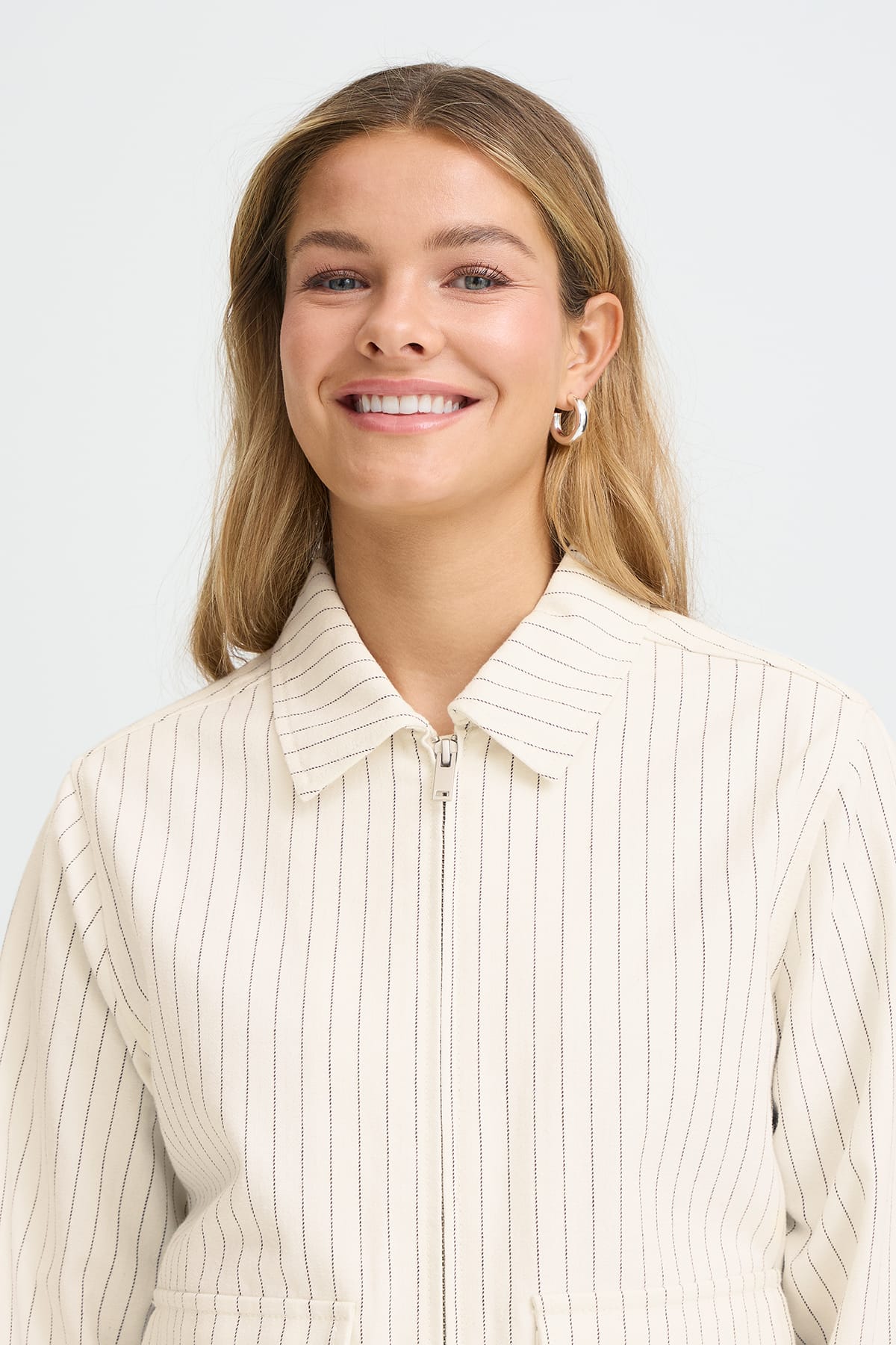 Jacke FRINEZ JA 1 CHOCOLATE STRIPE Jacke Fransa