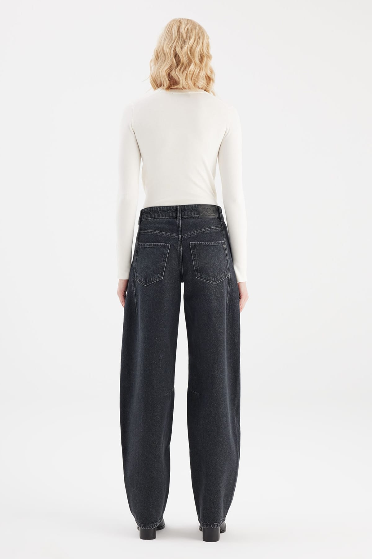 Jeans Clara Black Vintage Jeans C.O.J - Cup of Joe Denim