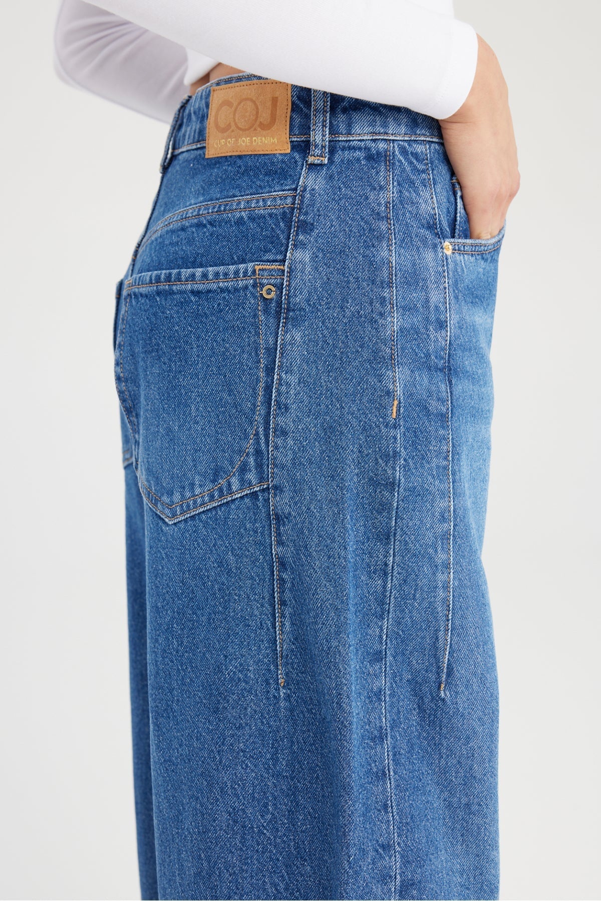 Jeans Clara Medium Blue Jeans C.O.J - Cup of Joe Denim