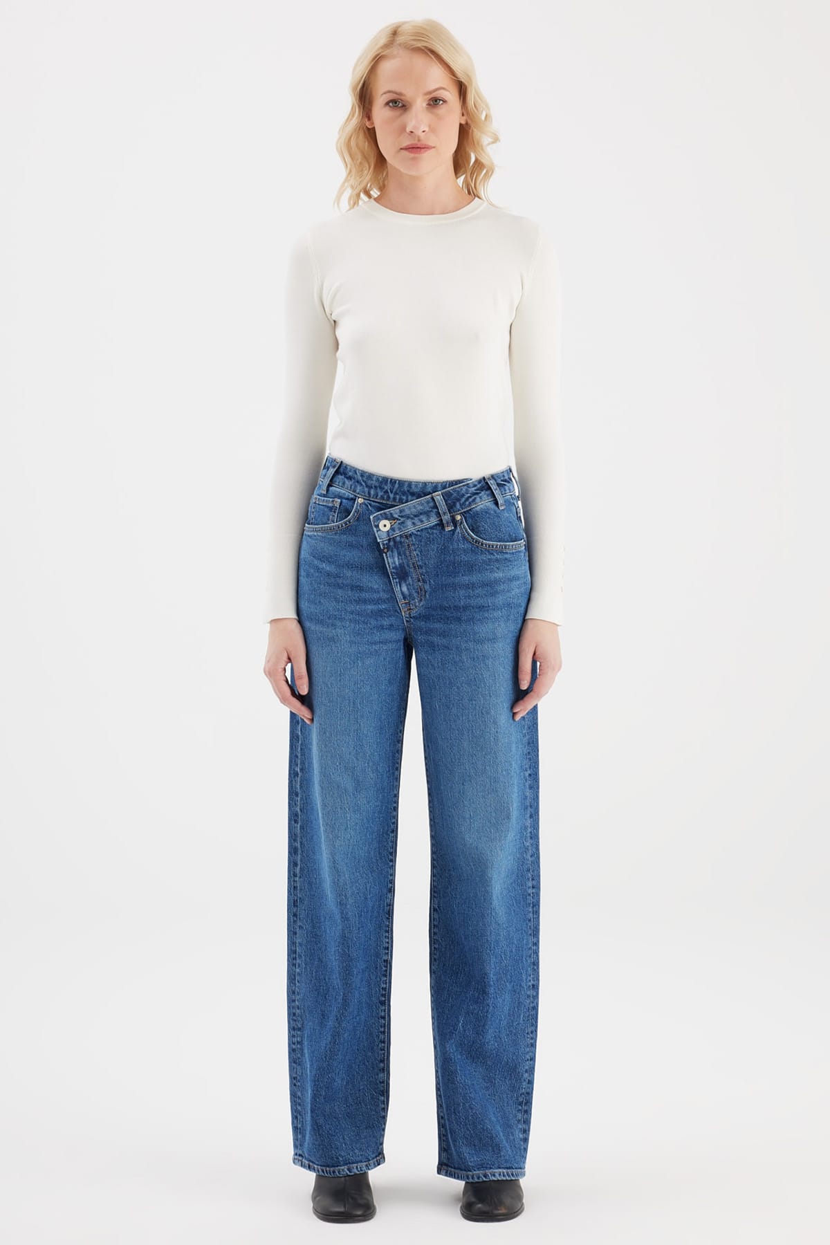 Jeans Cora Dark Blue Jeans C.O.J - Cup of Joe Denim