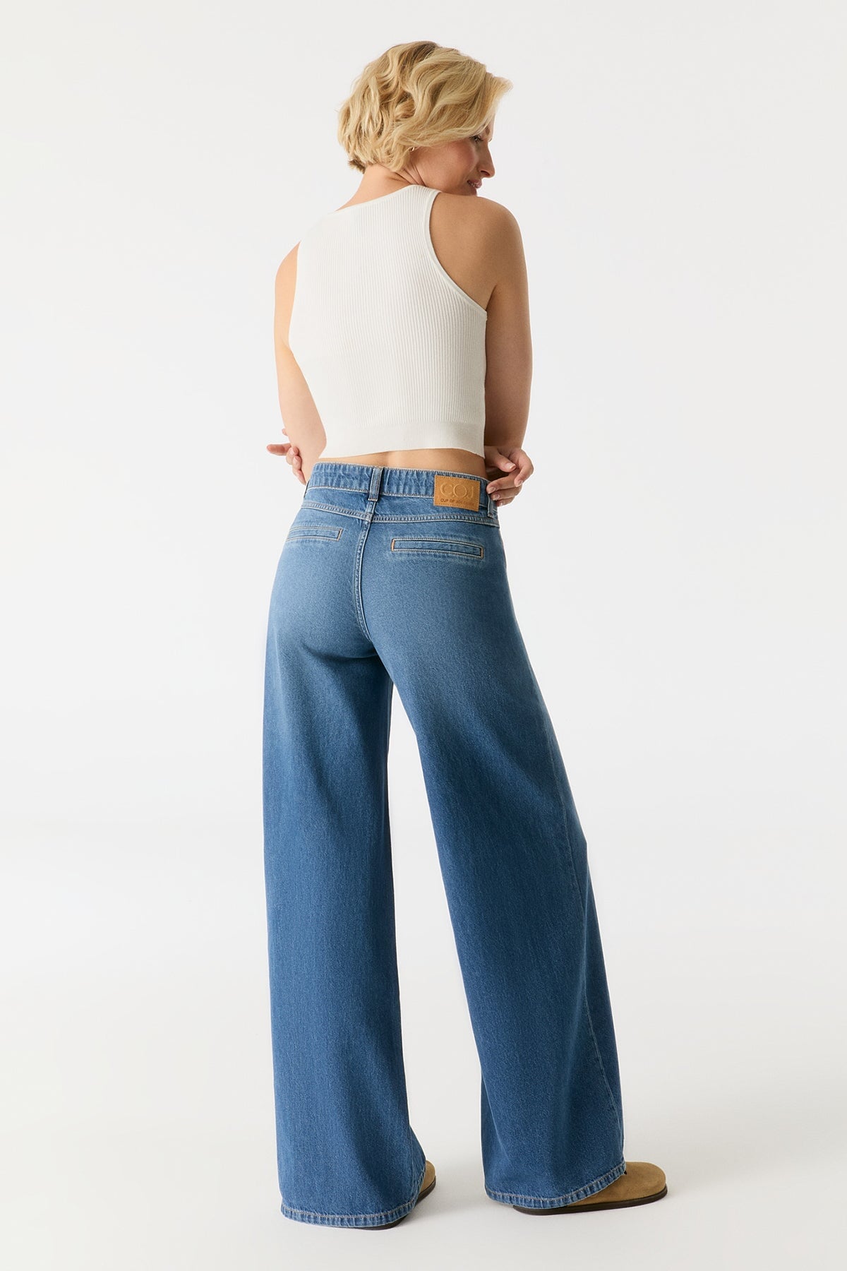 Jeans Hazel Medium Blue Jeans C.O.J - Cup of Joe Denim