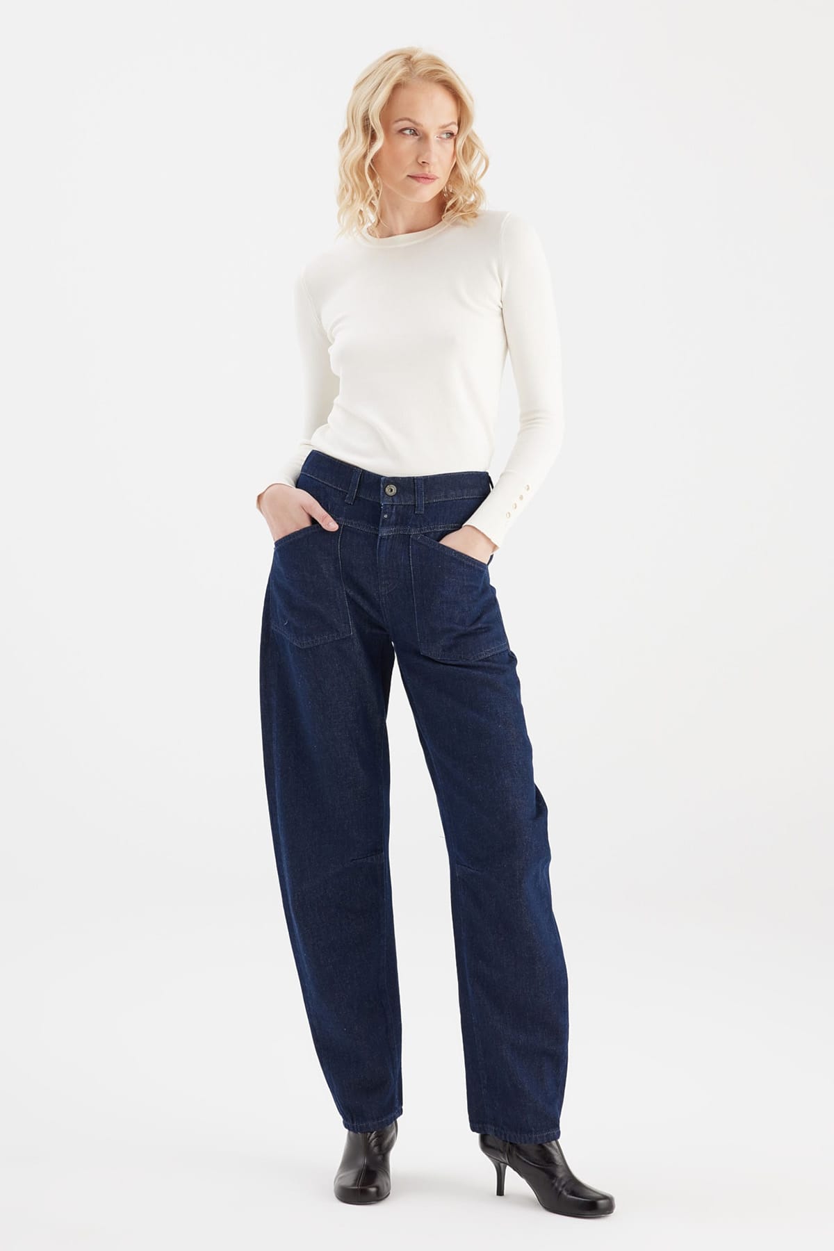 Jeans Selena Raw Jeans C.O.J - Cup of Joe Denim