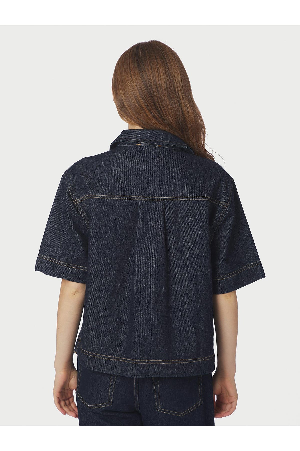 Jeanshemd Tiki Denim Shirt DARK BLUE Jeanshemd Neo Noir