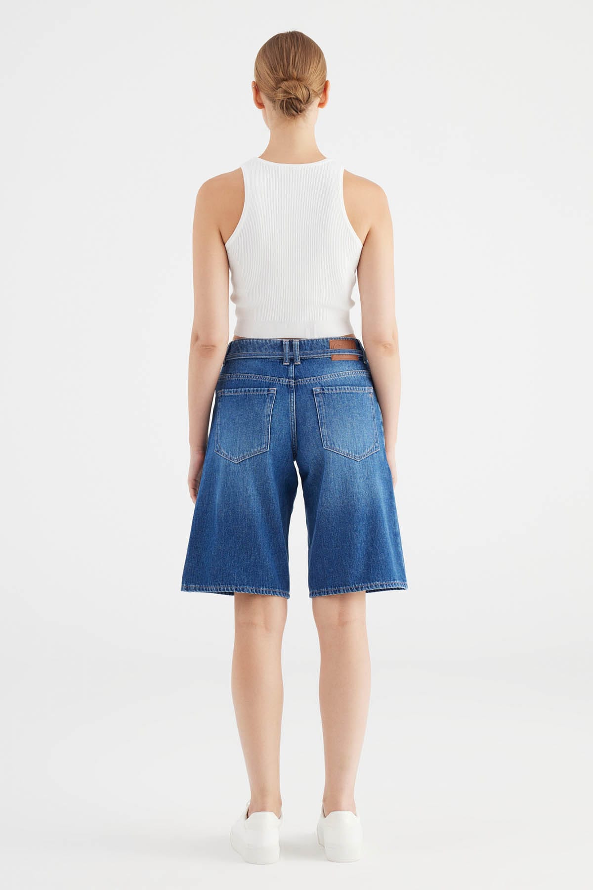 Jeansshorts Harper Medium Blue Jeansshorts C.O.J - Cup of Joe Denim