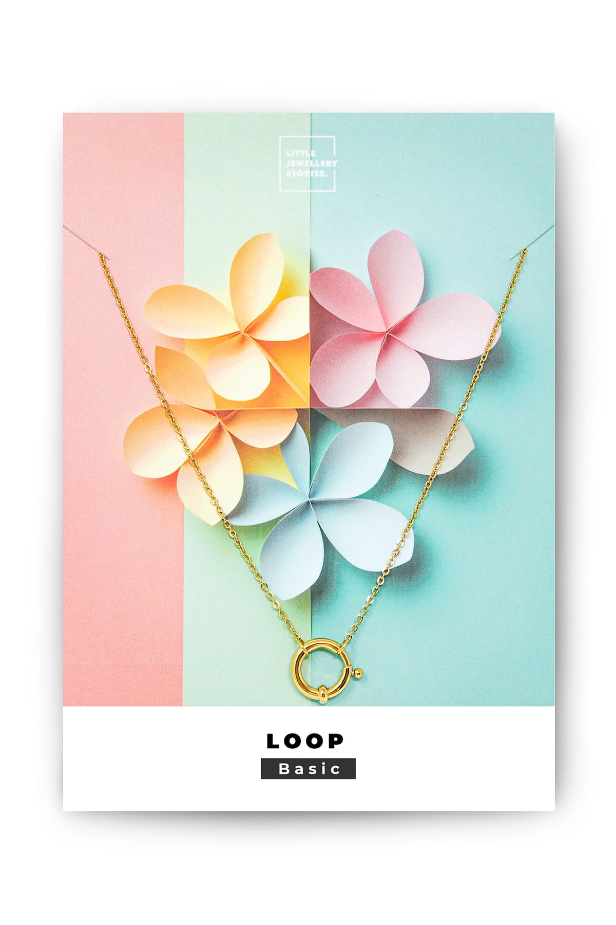 Kette LOOP gold Kette Little Jewellery Stories