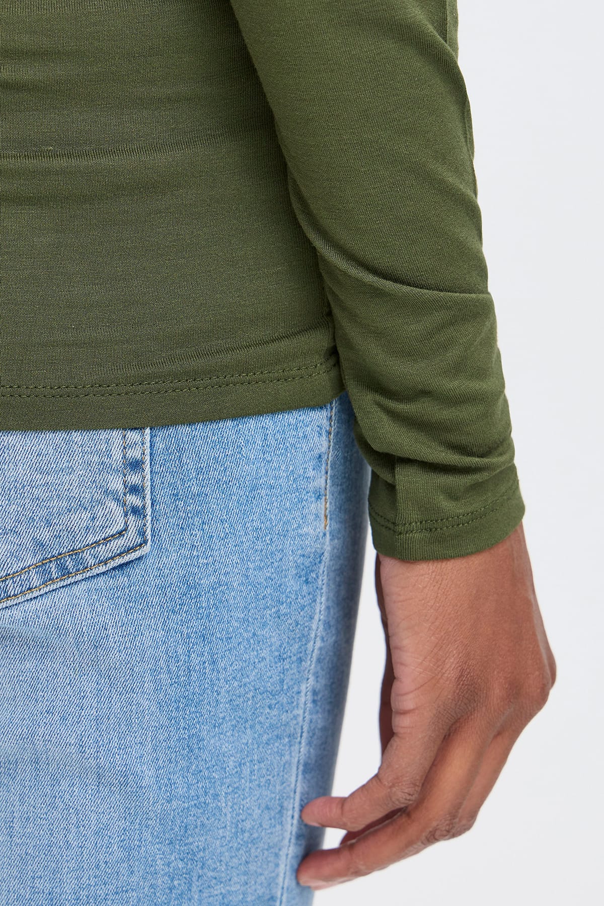 Longsleeve IHPHILUCA LS2 Rifle Green Longsleeve ICHI