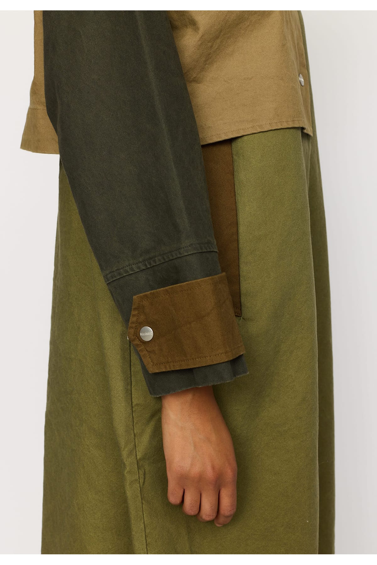 Mantel Block Trenchcoat Army Mantel Selfhood