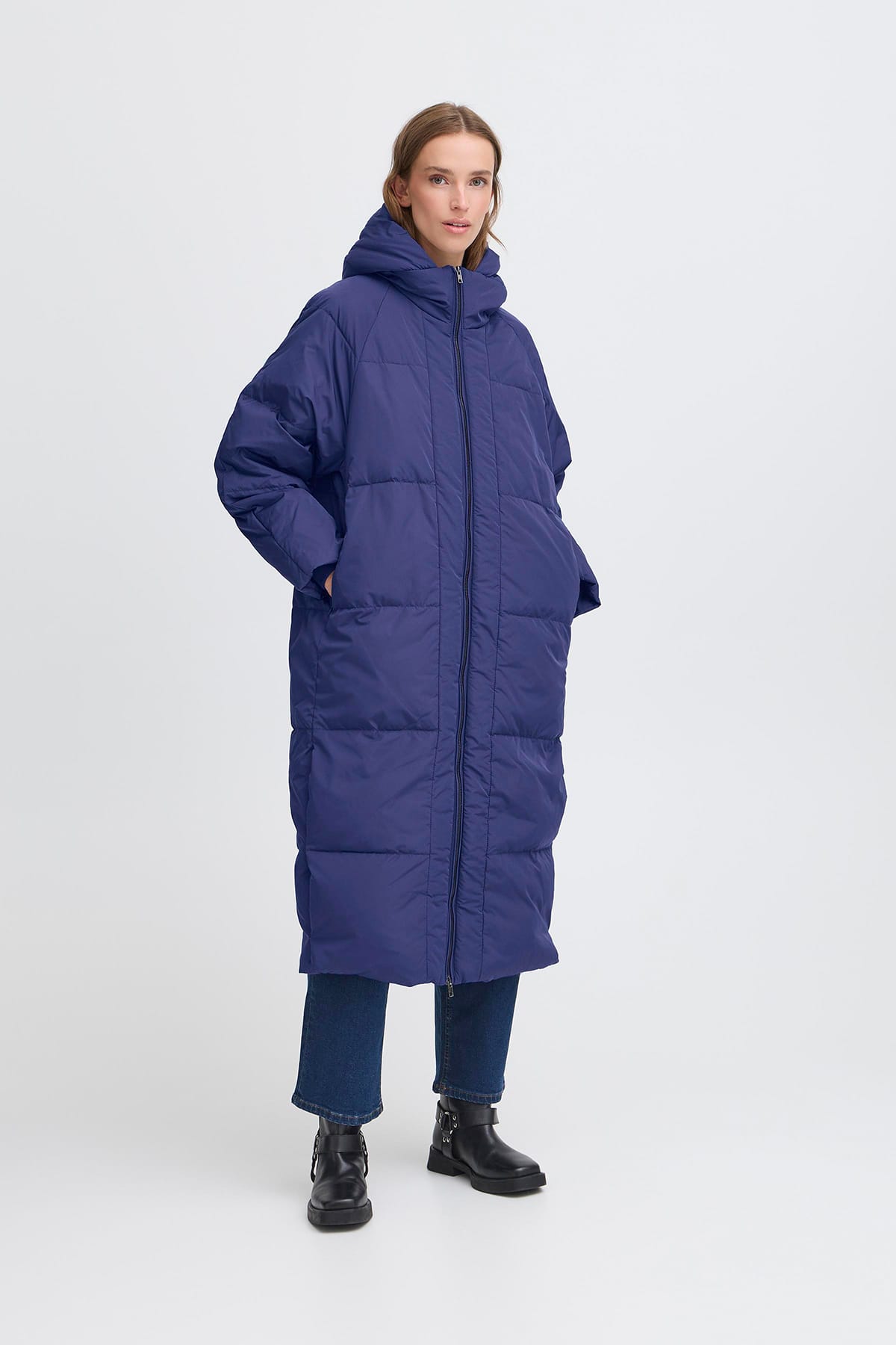 Mantel IHBUNALA DOWN JA7 Patriot Blue Mantel ICHI