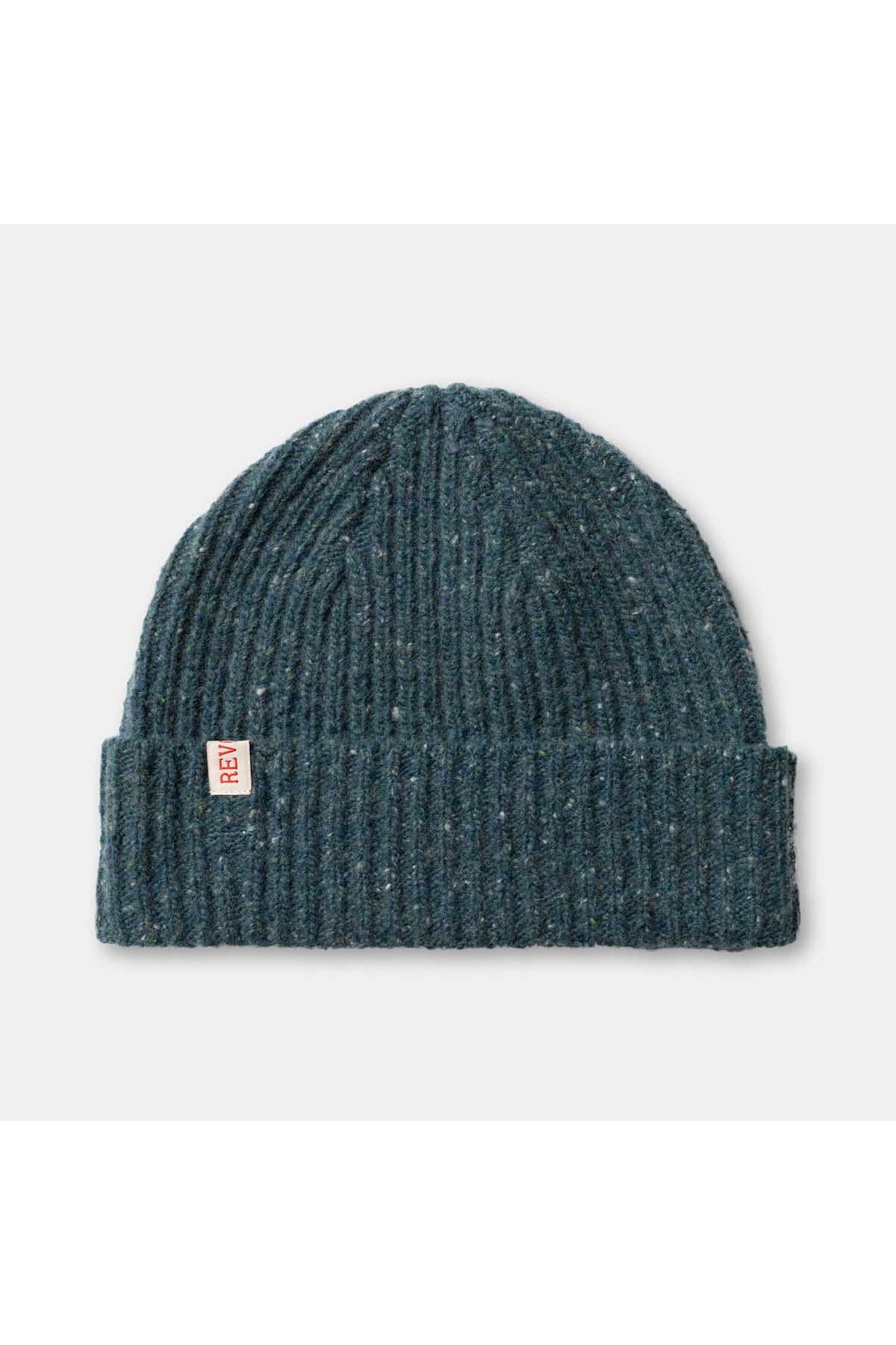 Mütze Beanie Melange Darkpetrol Mütze RVLT Revolution