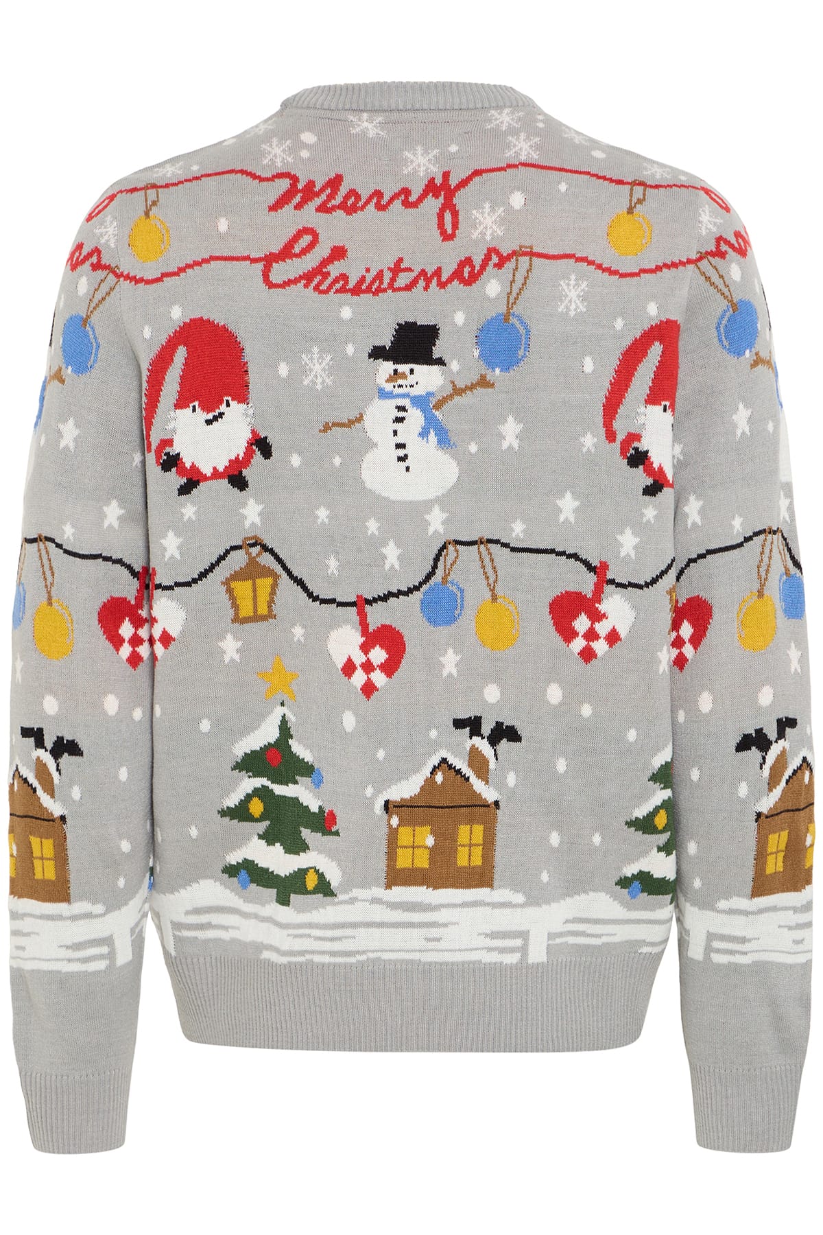 Pullover BHMATEO CHRISTMAS KNIT GRIFFIN MELANGE Pullover Blend