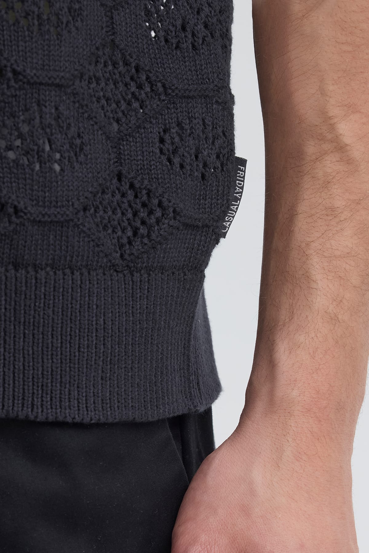 Pullover CFANGVIG KNIT Dark Navy Pullover Casual Friday