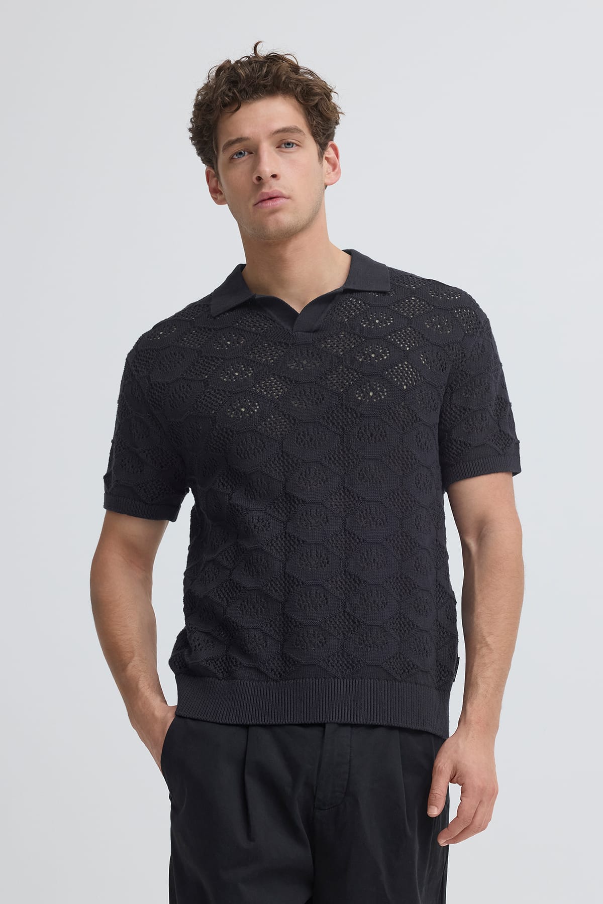 Pullover CFANGVIG KNIT Dark Navy Pullover Casual Friday