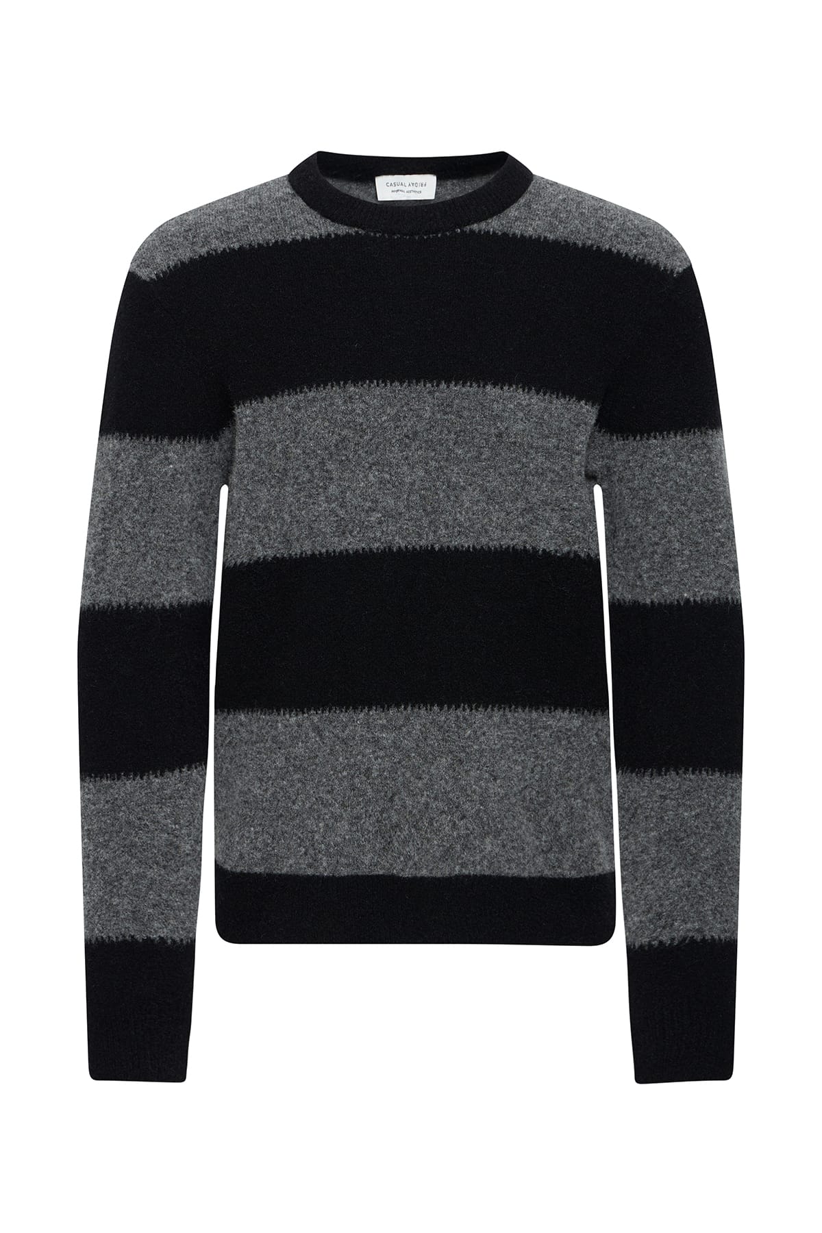 Pullover CFASGAR KNIT CHARCOAL GREY MELANGE Pullover Casual Friday